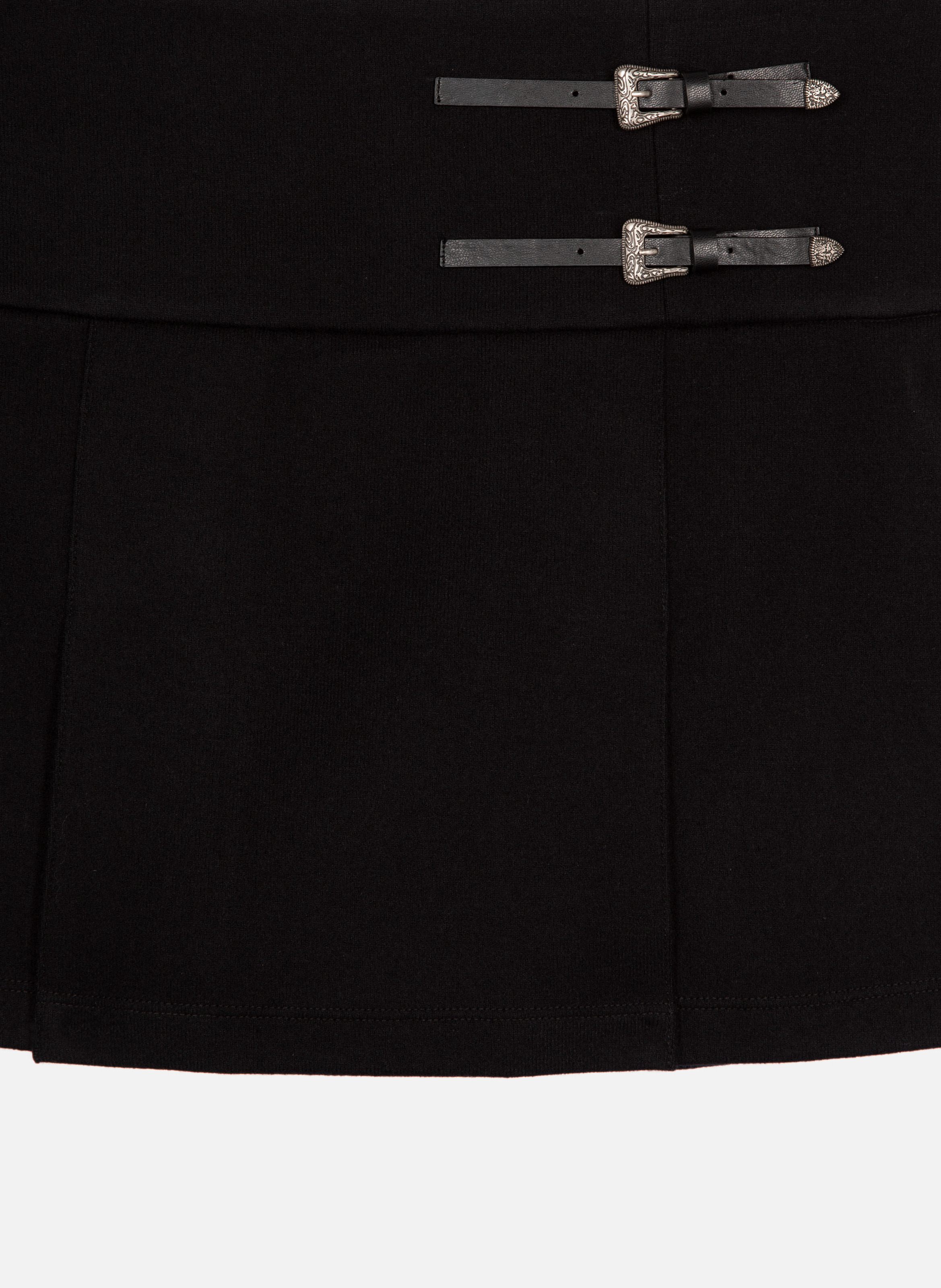 Short A-line skirt THE KOOPLES Black