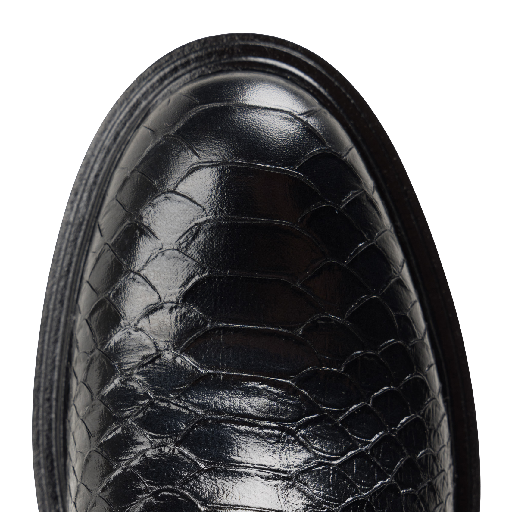 Lederstiefeletten BILLI BI Schwarz