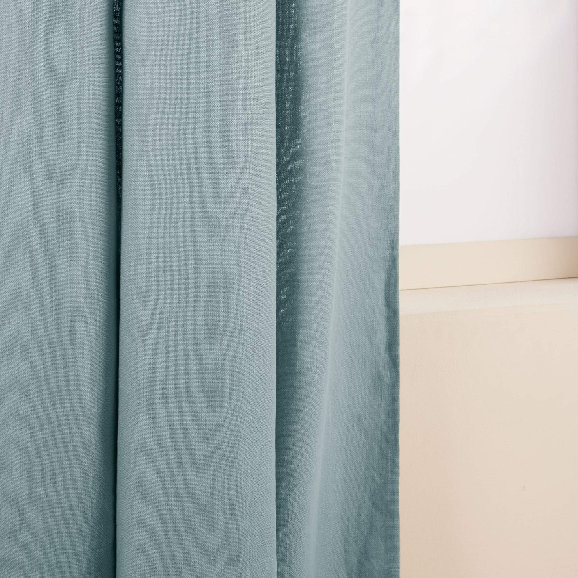 Curtain with eyelets MADURA Green