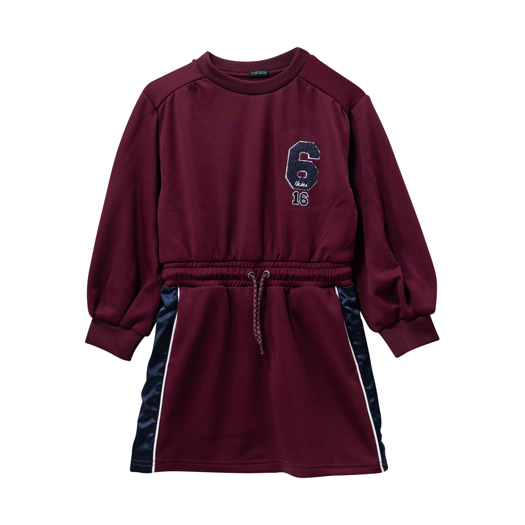 Robe courte en maille IKKS JUNIOR Violet