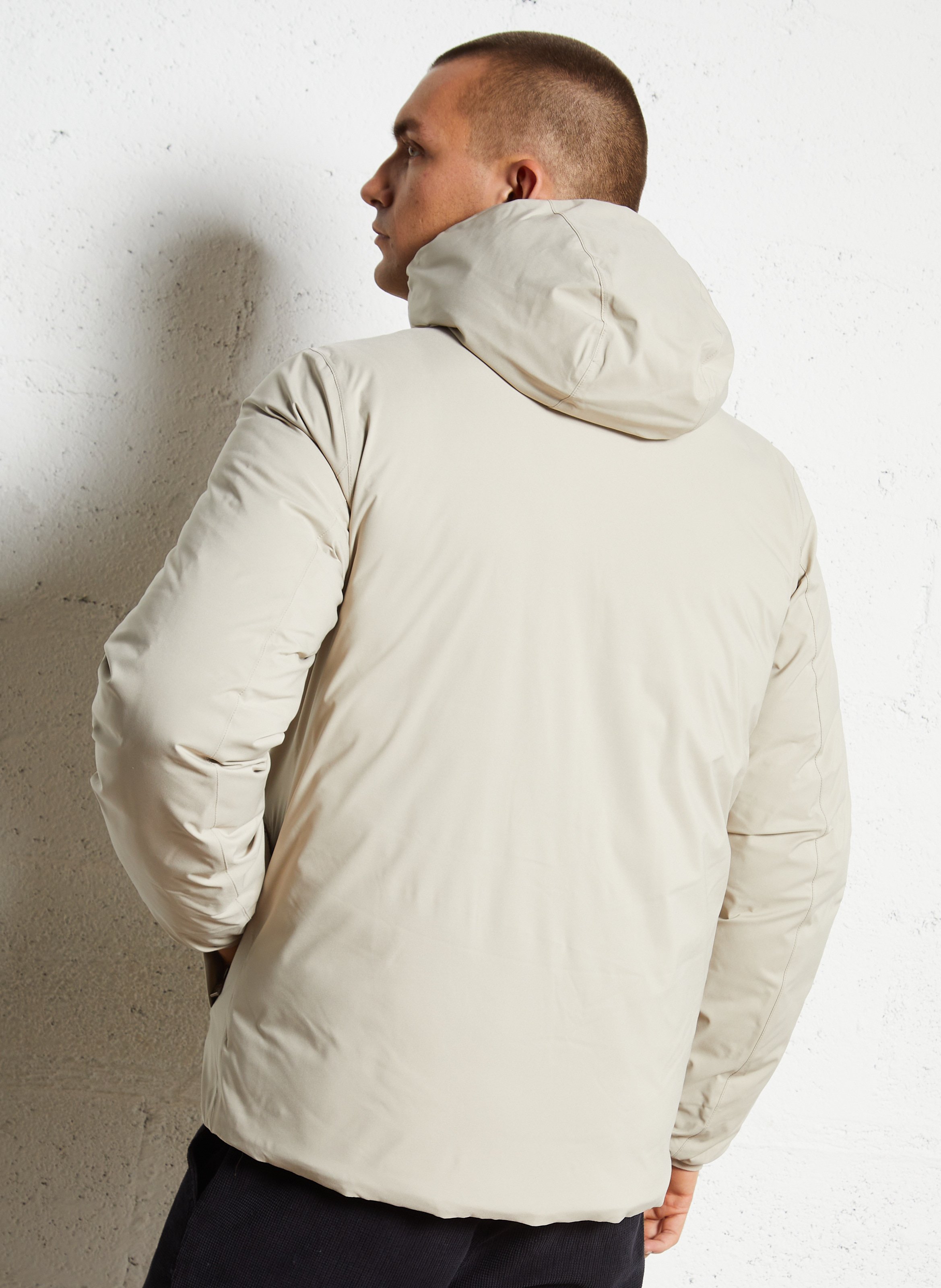 Daunenjacke mit Stehkragen K-WAY Beige