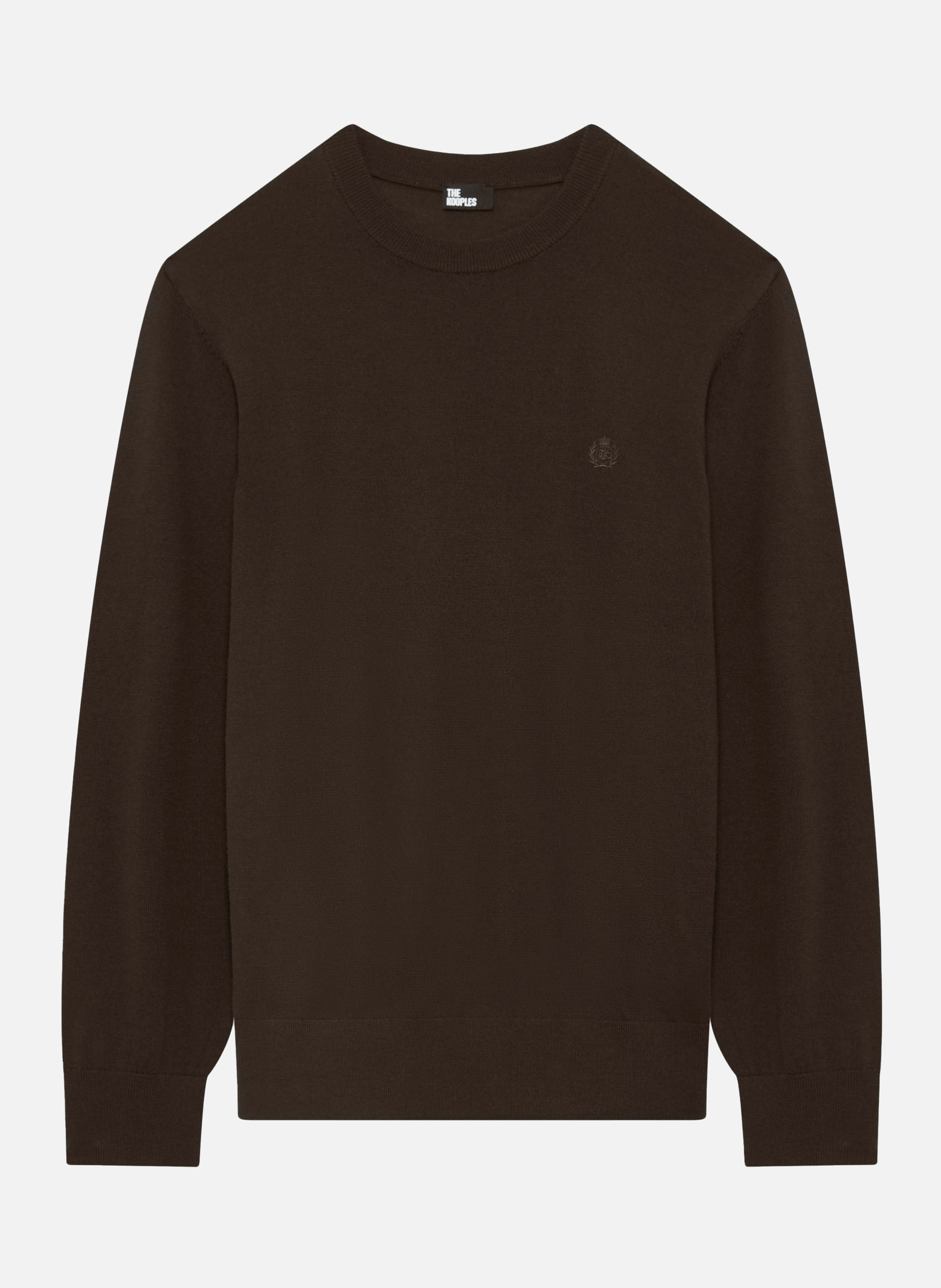 Merino wool sweater THE KOOPLES Brown
