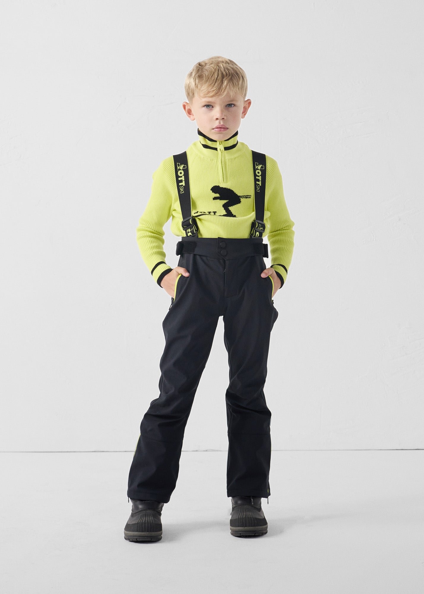 Extreme cold weather ski pants - Prebois JOTT Black