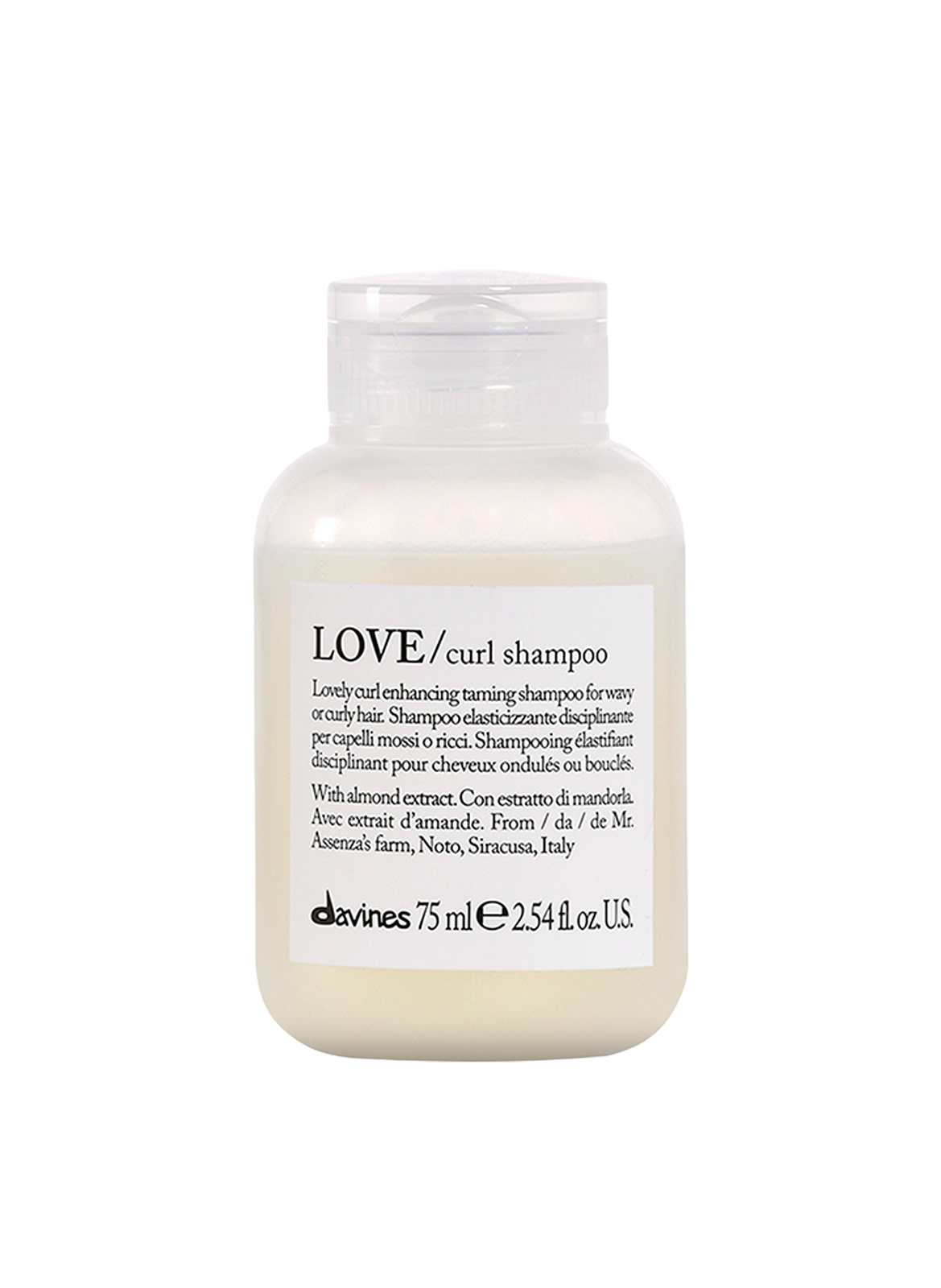 LOVE Curl Shampoo DAVINES No color