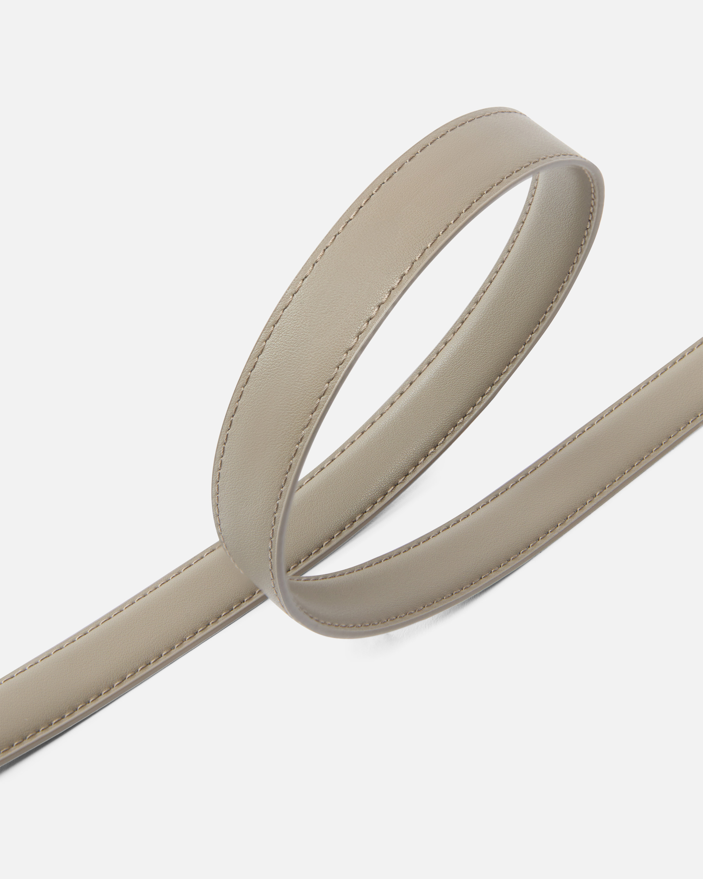 Fine Love Birds leather belt 2cm PINKO Brown