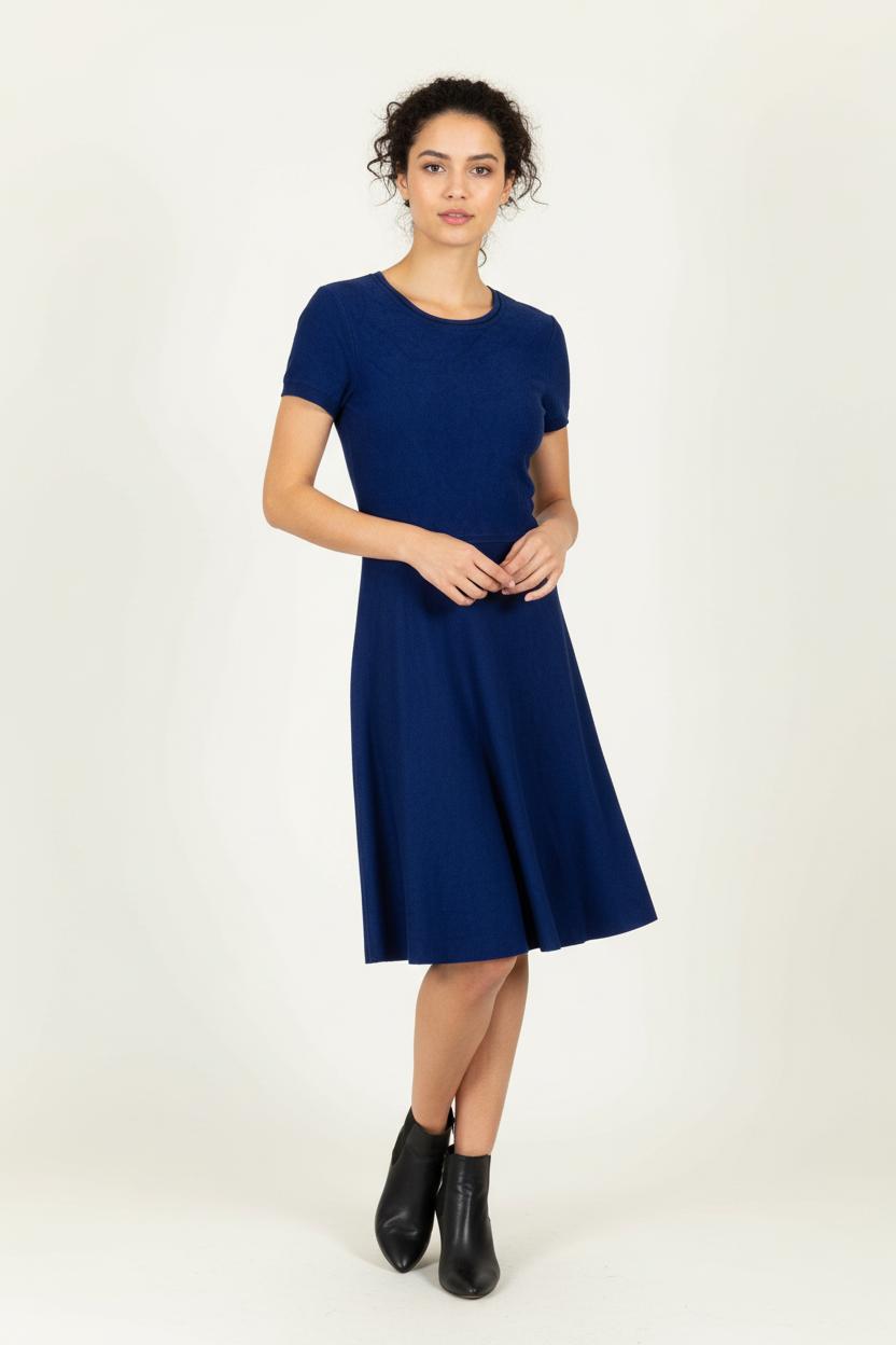 Robe courte & midi COMPTOIR DES COTONNIERS - Seconde main Bleu