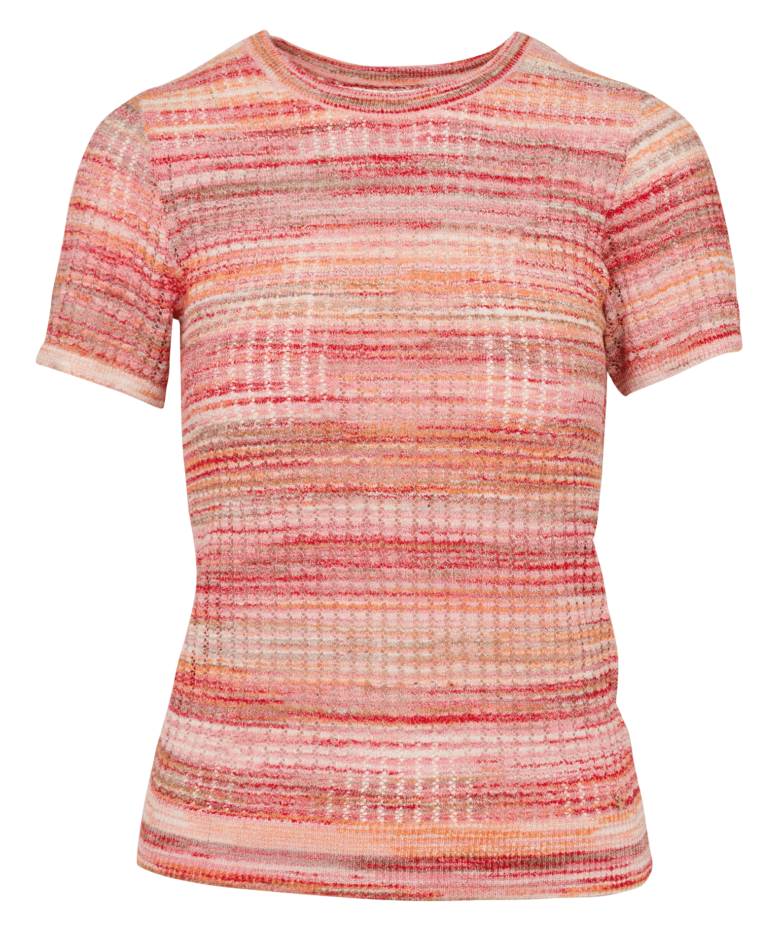 Top van tricot met ronde hals DES PETITS HAUTS Veelkleurig