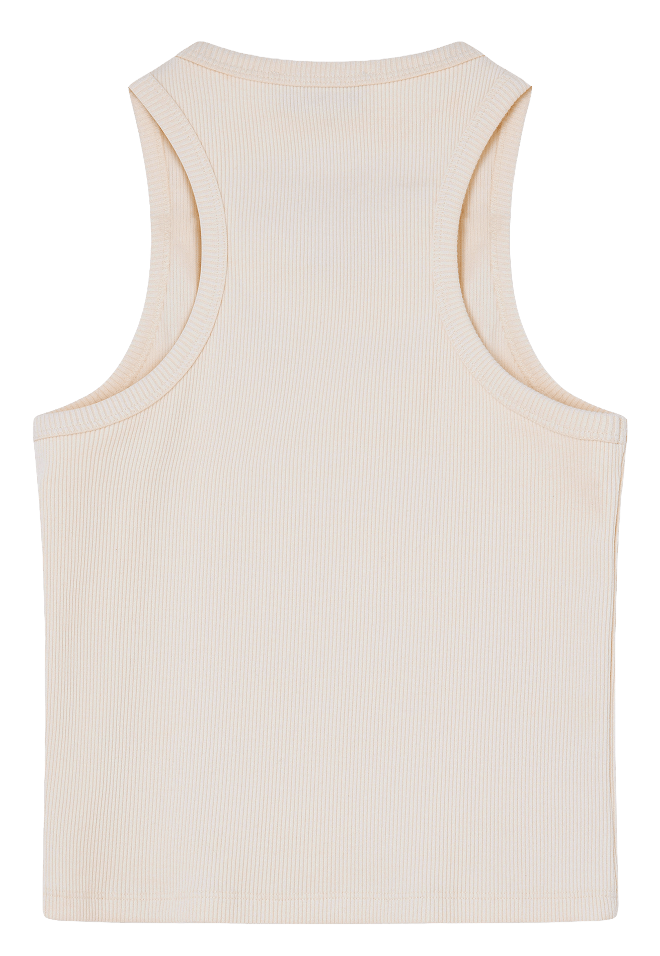 Rundhalsausschnitt-Tanktop mit Stickerei LAAGAM Weiss