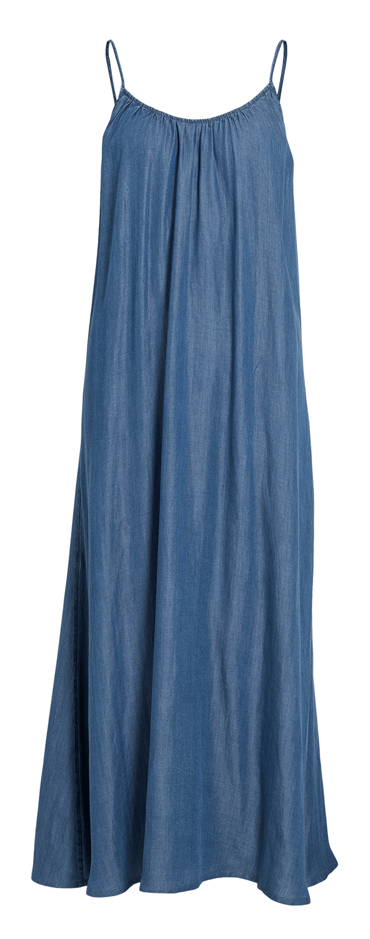 Robe longue ample à bretelles VILA Blue