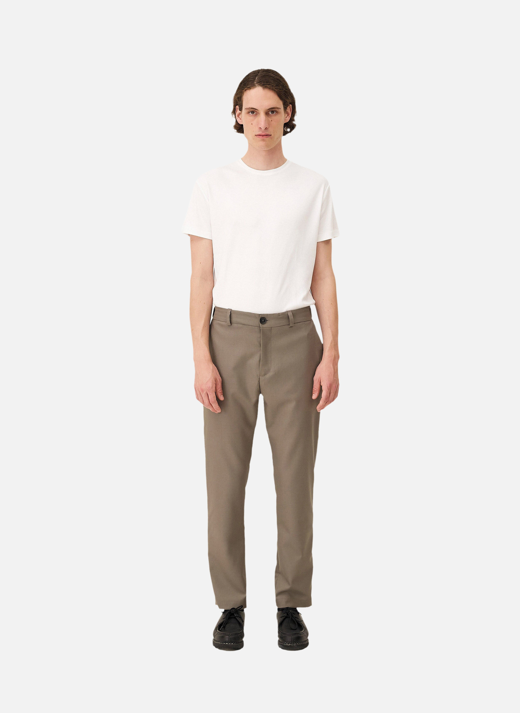 Detroit Stone tapered pants | Beige Noyoco Men