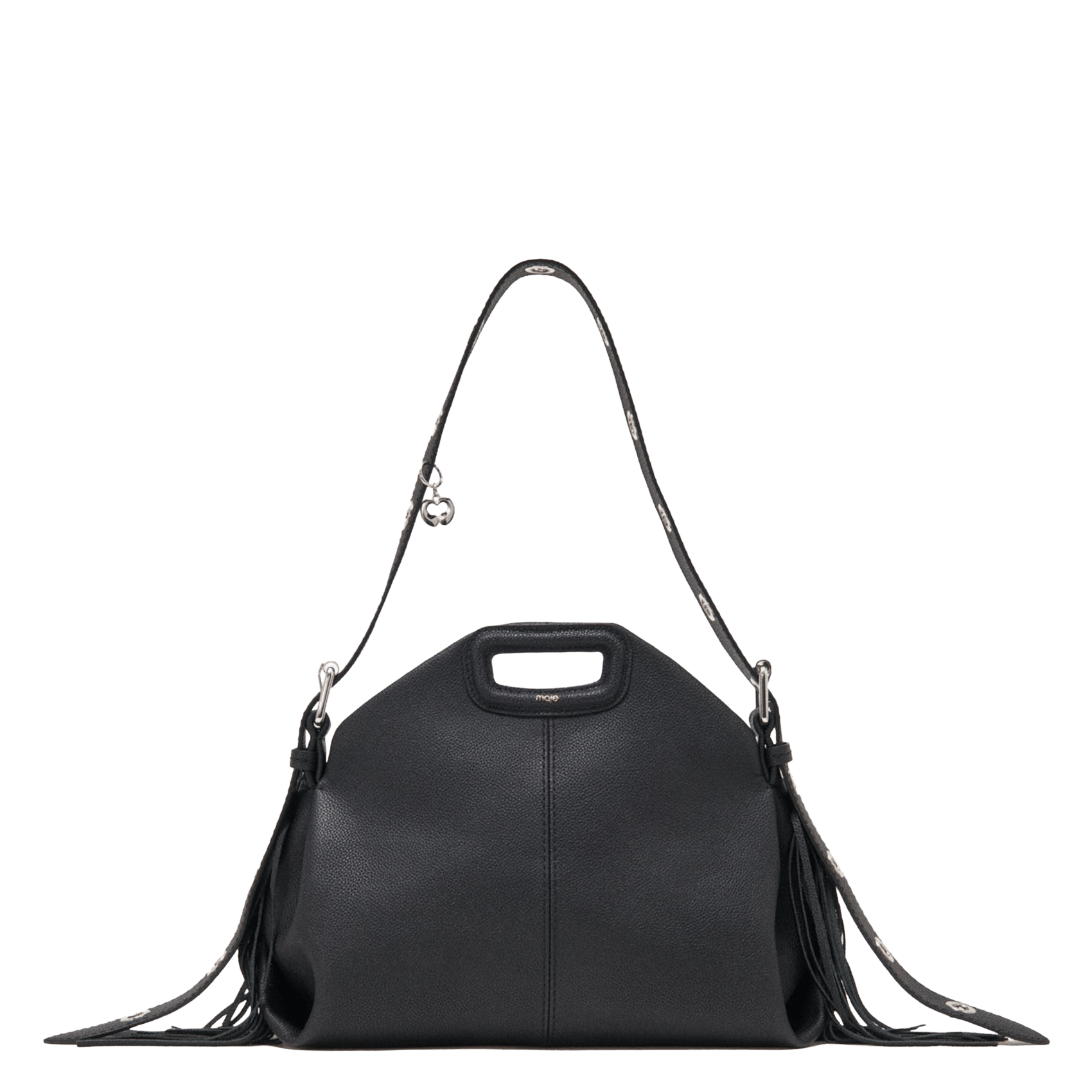 Dori leather shoulder bag MAJE