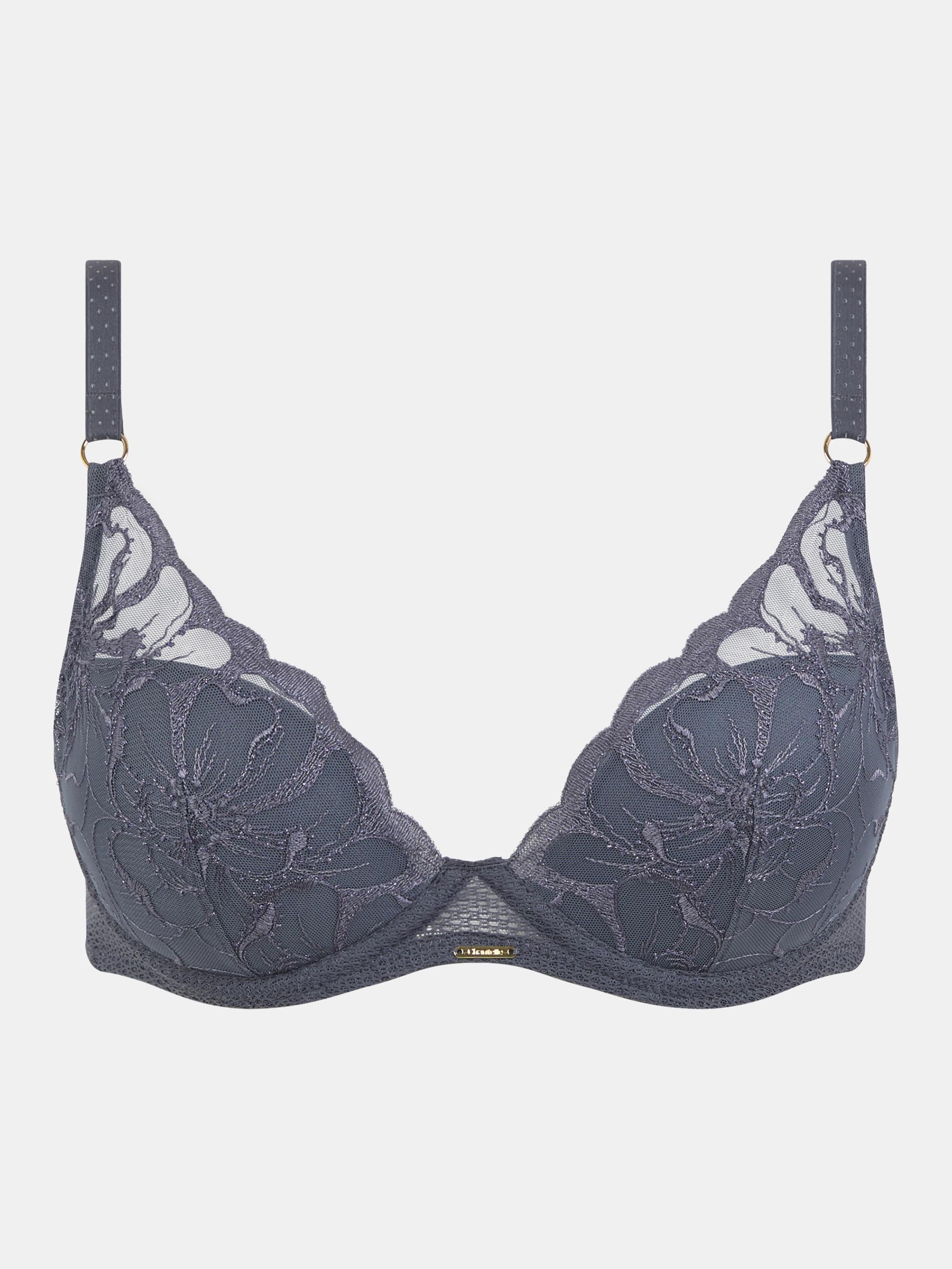 Plunge cup bra CHANTELLE Grey