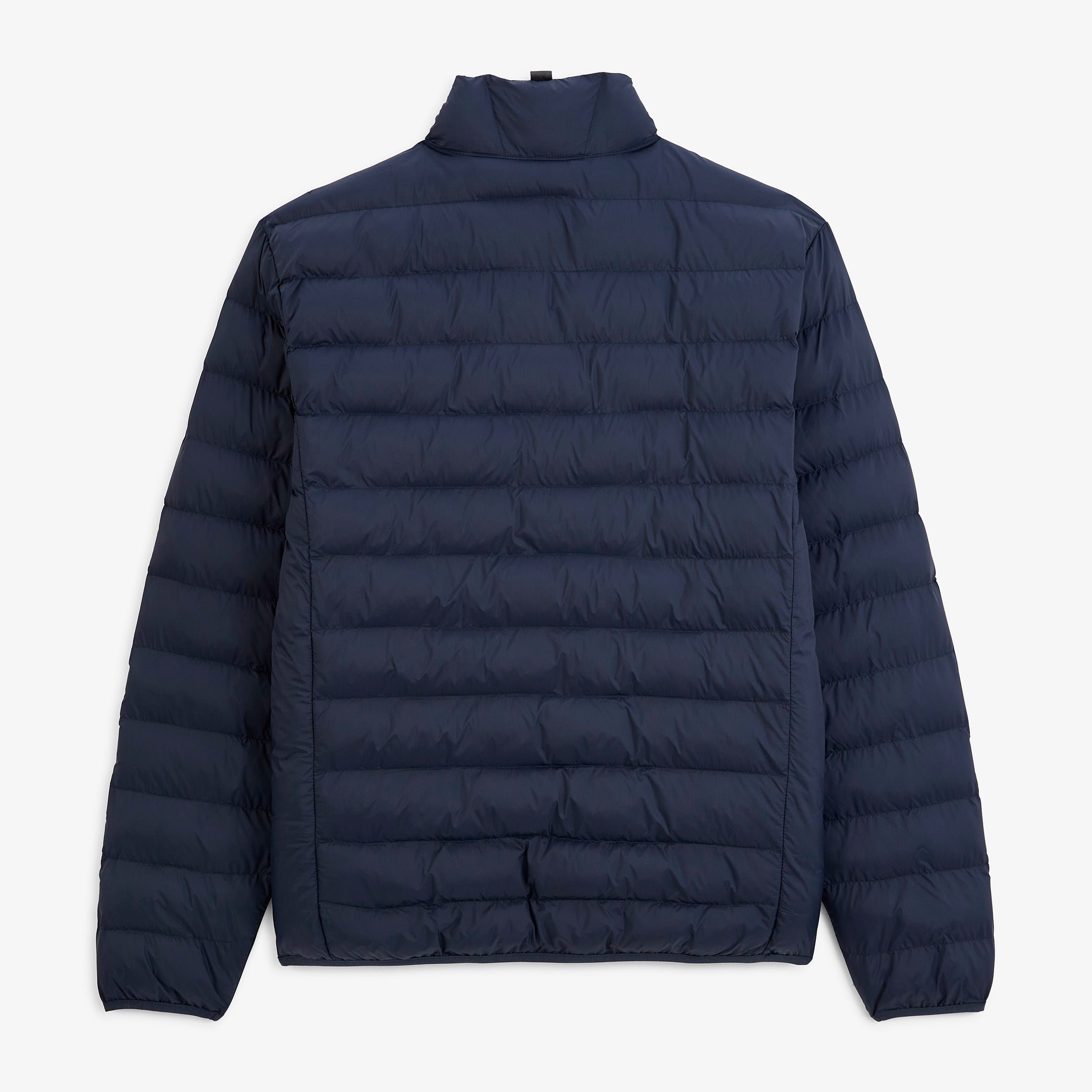 Light navy blue long-sleeved piumino down jacket SERGE BLANCO Blue