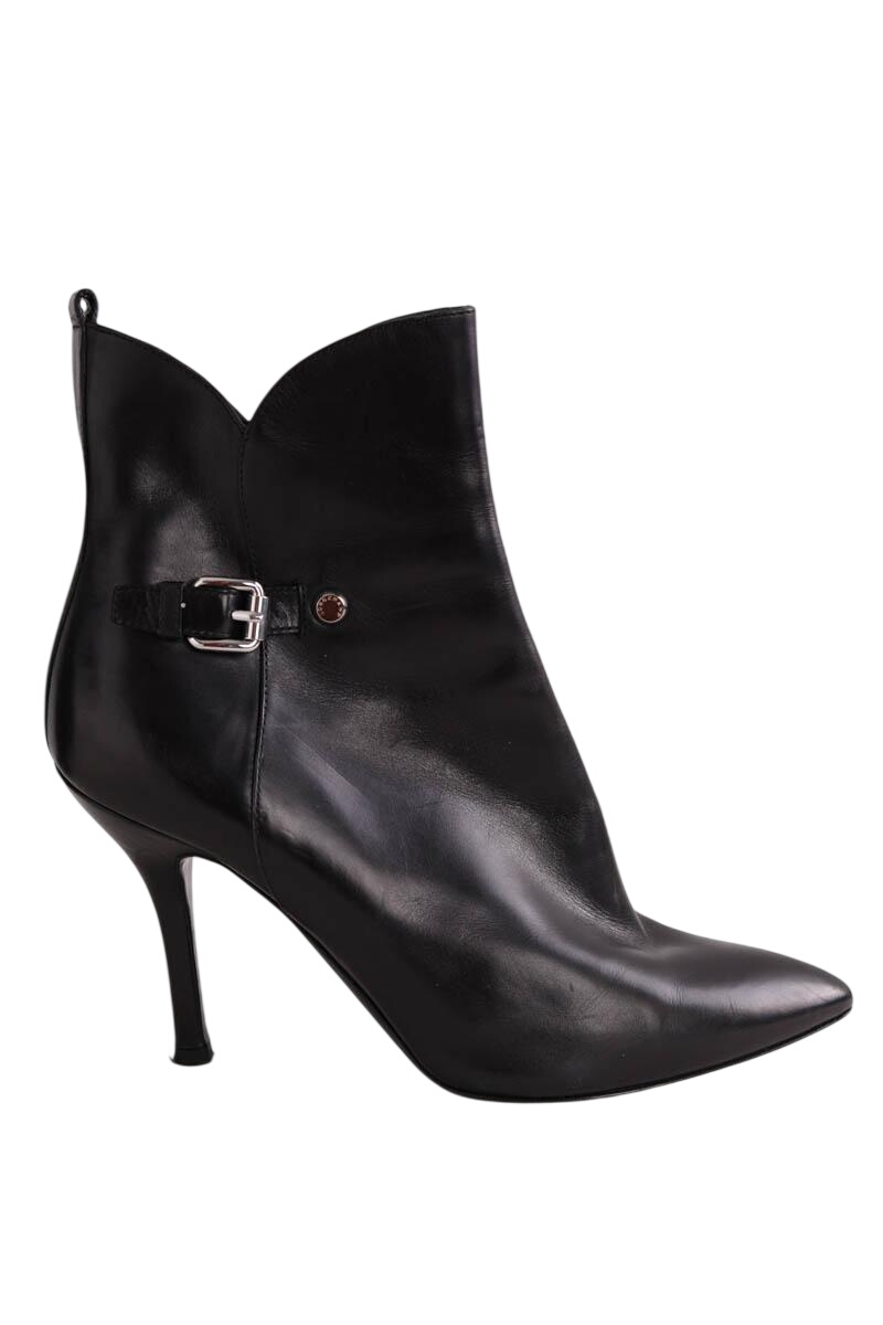 Buckle boots LONGCHAMP - Seconde Main Black