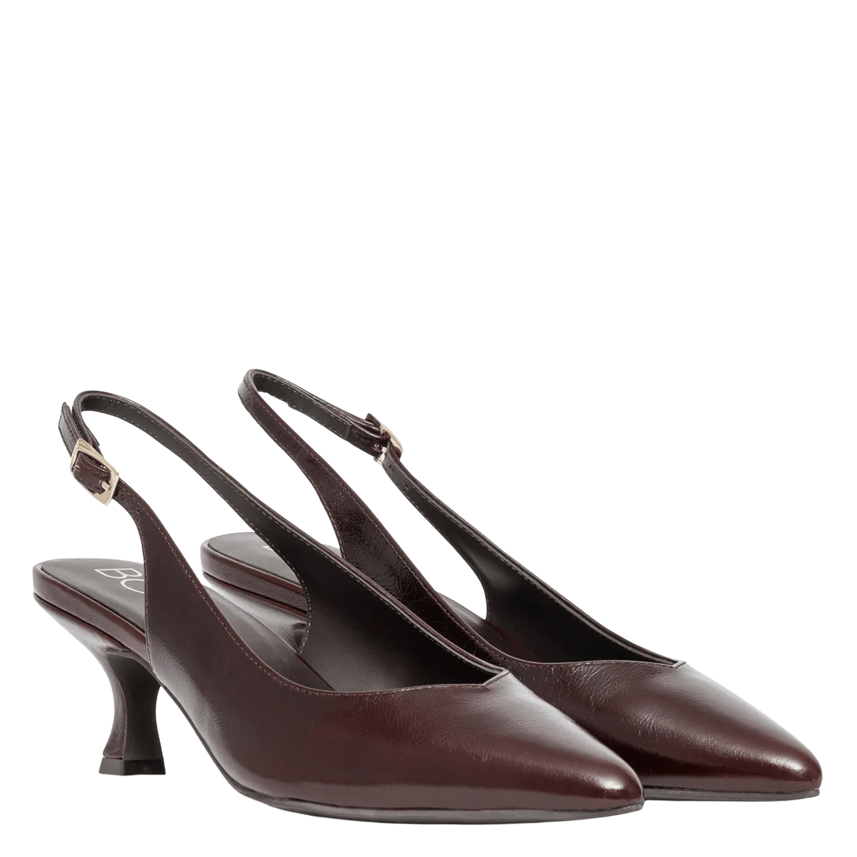 Escarpins slingback en cuir BOCAGE Violet