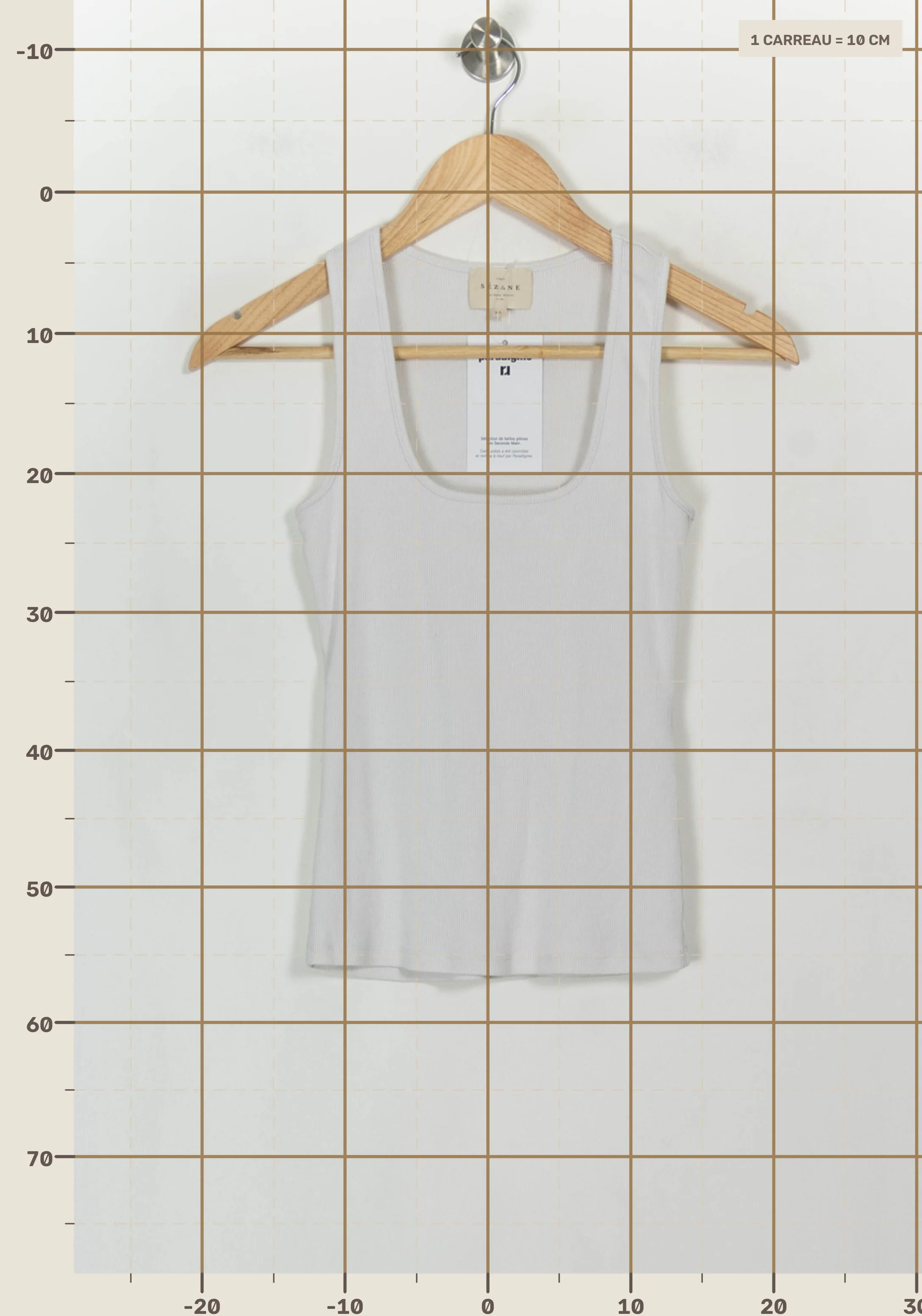 Top & tank top SEZANE - Seconde main Beige