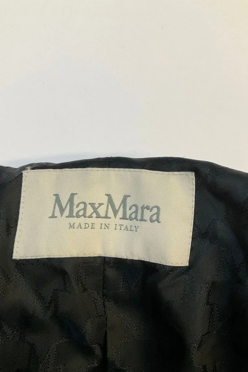 Coat MAX MARA - Seconde Main Black