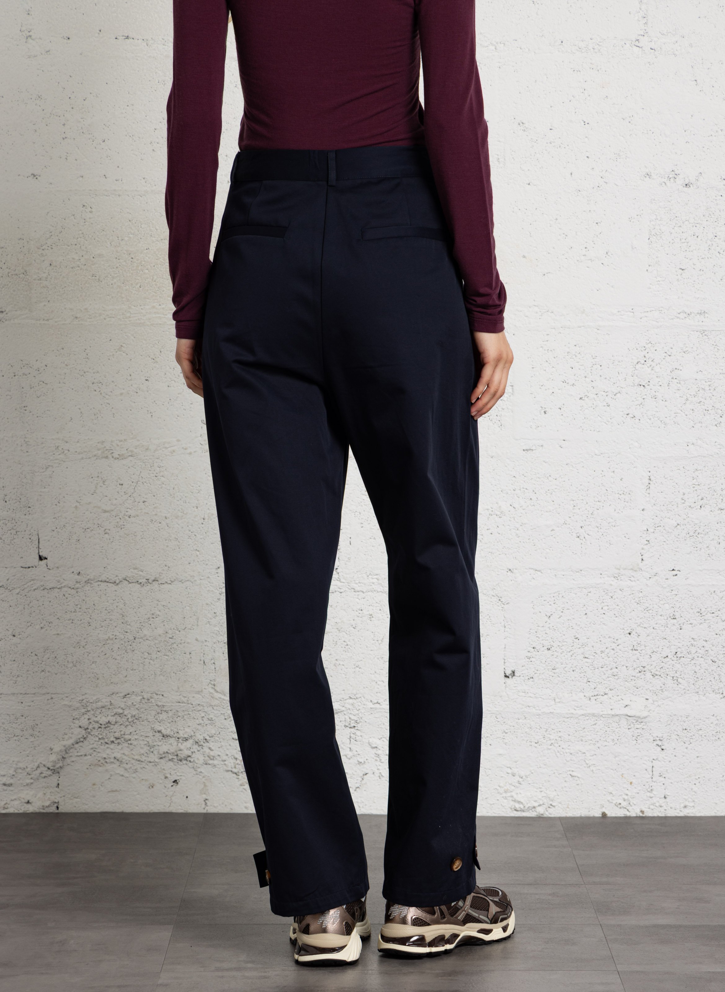 Weite Hose mit Print LA PETITE ETOILE Blau