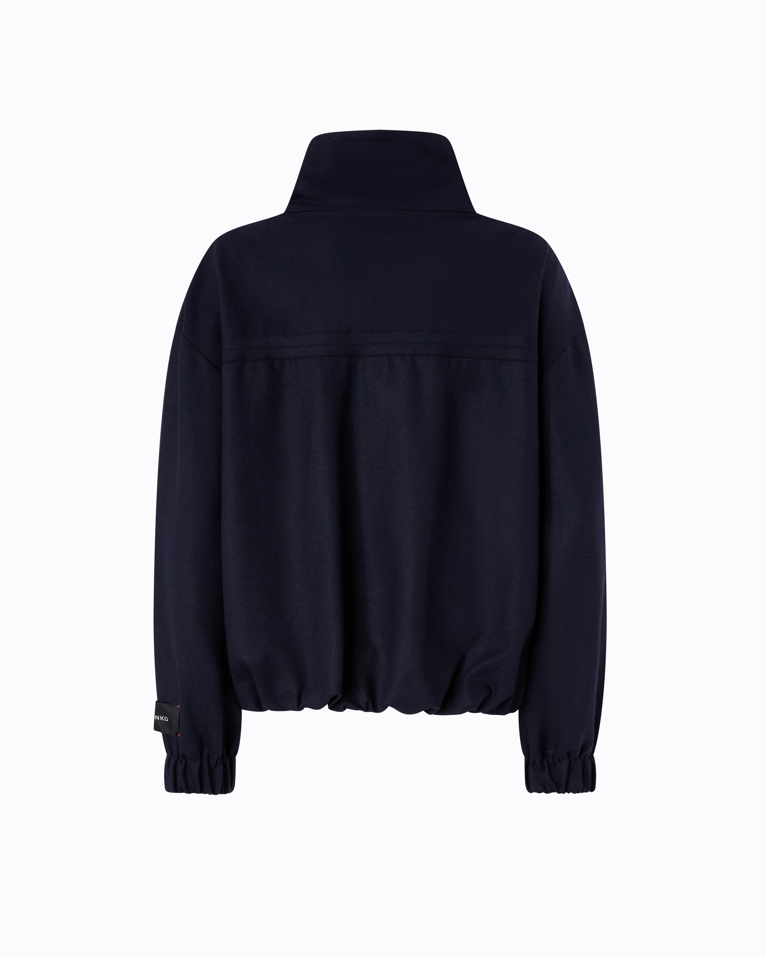 Bomber oversize en flanelle PINKO Bleu