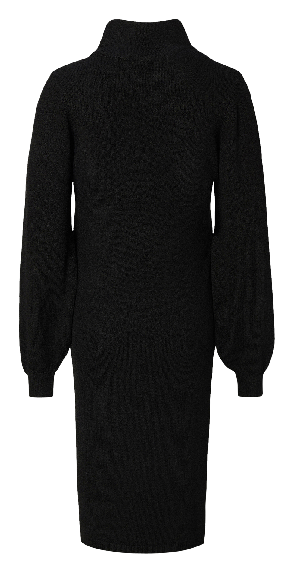 Polo neck midi maternity dress NOPPIES Black