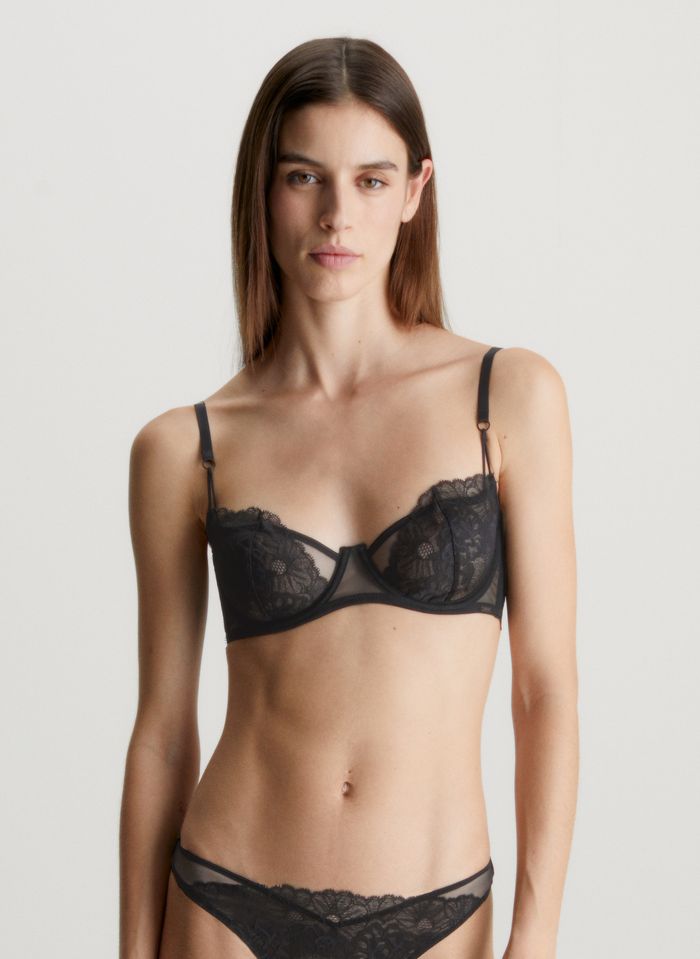 Lace Bra Black Calvin Klein Underwear - Women