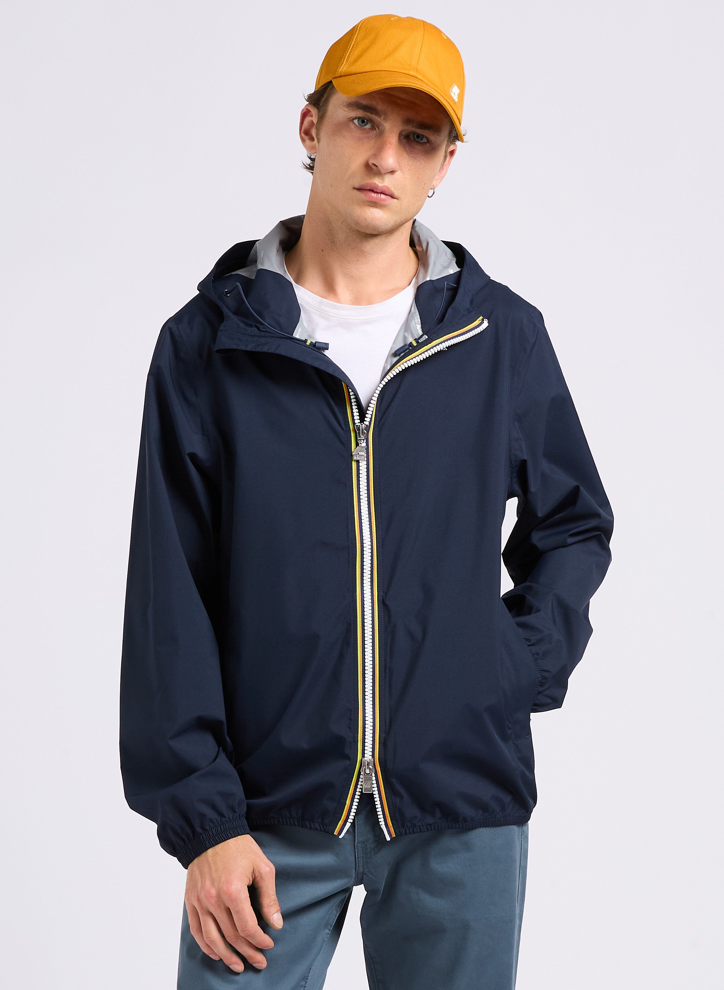 Figurbetonte Kapuzenjacke K-WAY Blau