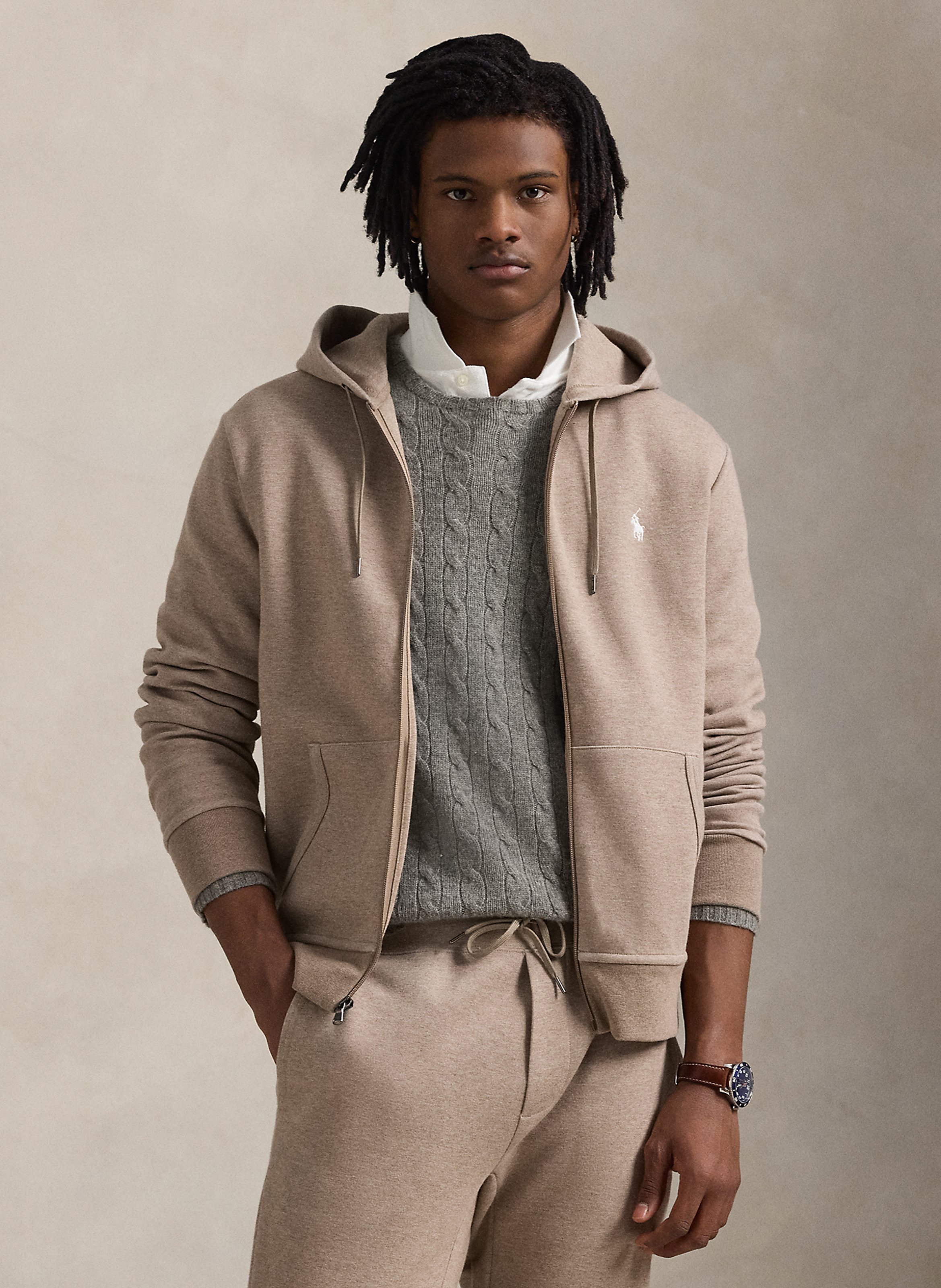 Hoodie Adirondack heather Polo Ralph Lauren - Men 710881517 | Place des  Tendances