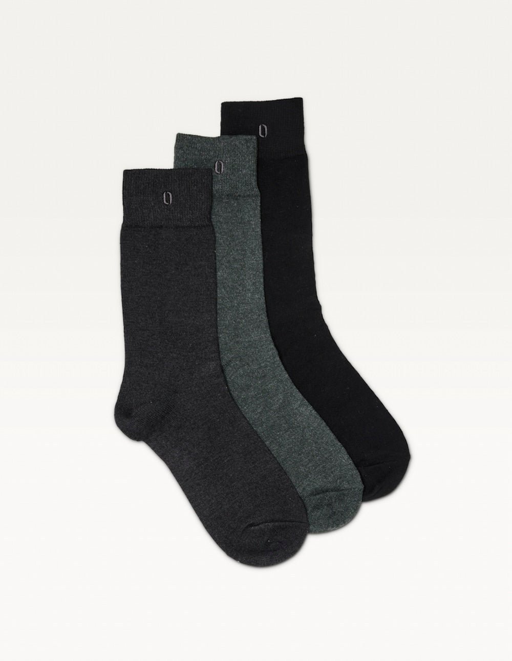 Pack of 3 pairs of socks ODAJE EX. M.MOUSTACHE Black