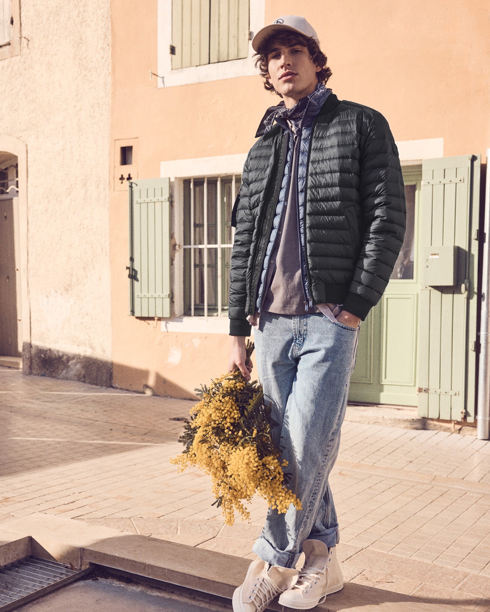 Lightweight bomber jacket Ryan JOTT Black