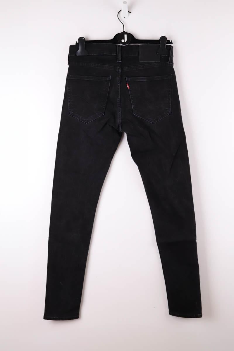 Cotton skinny jeans LEVI'S - Seconde main Black