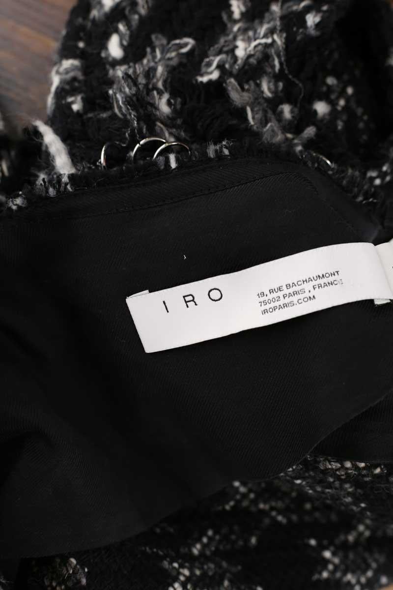 Voile and crochet dress IRO - Seconde Main Black