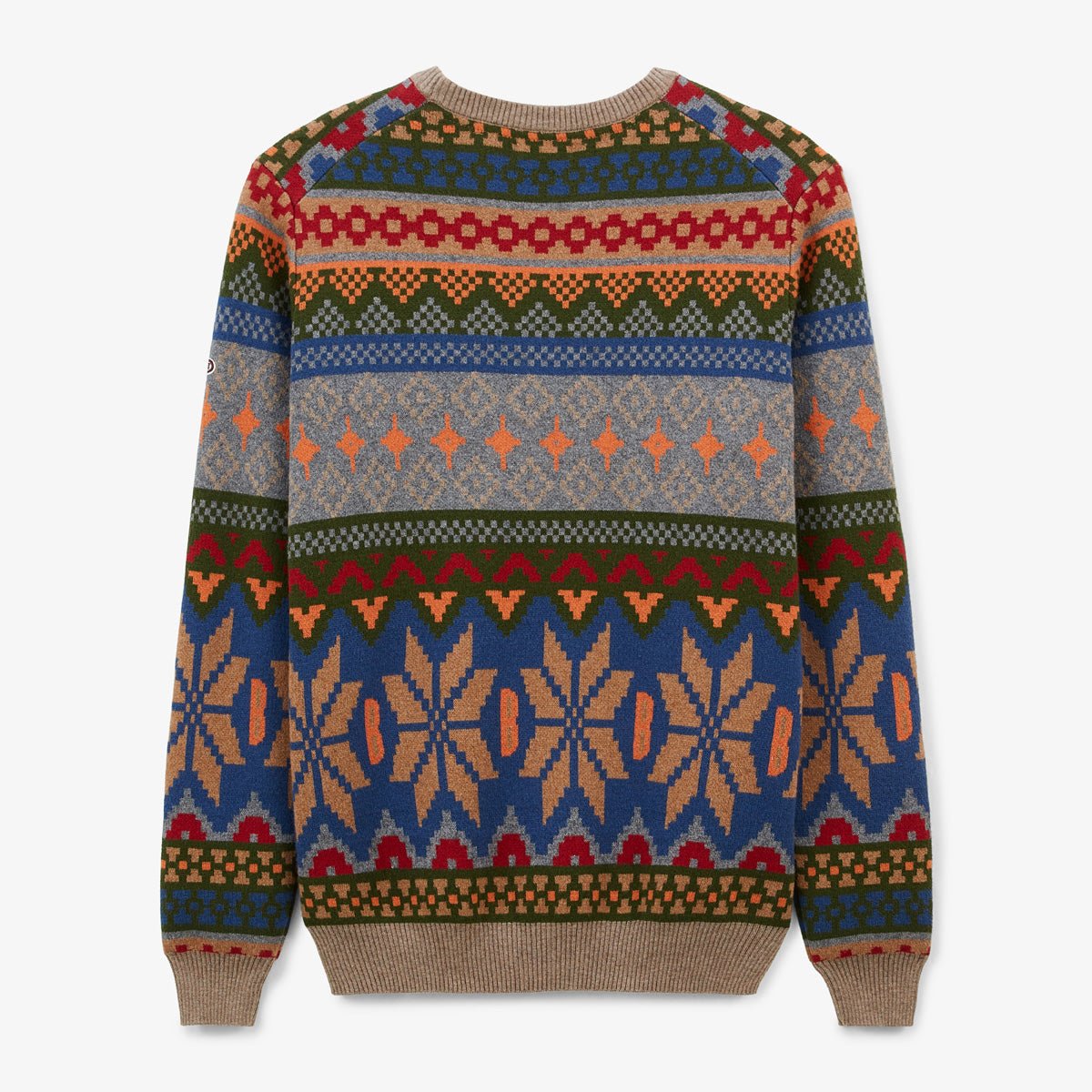 Jacquard patterned sweater SERGE BLANCO Multicolored