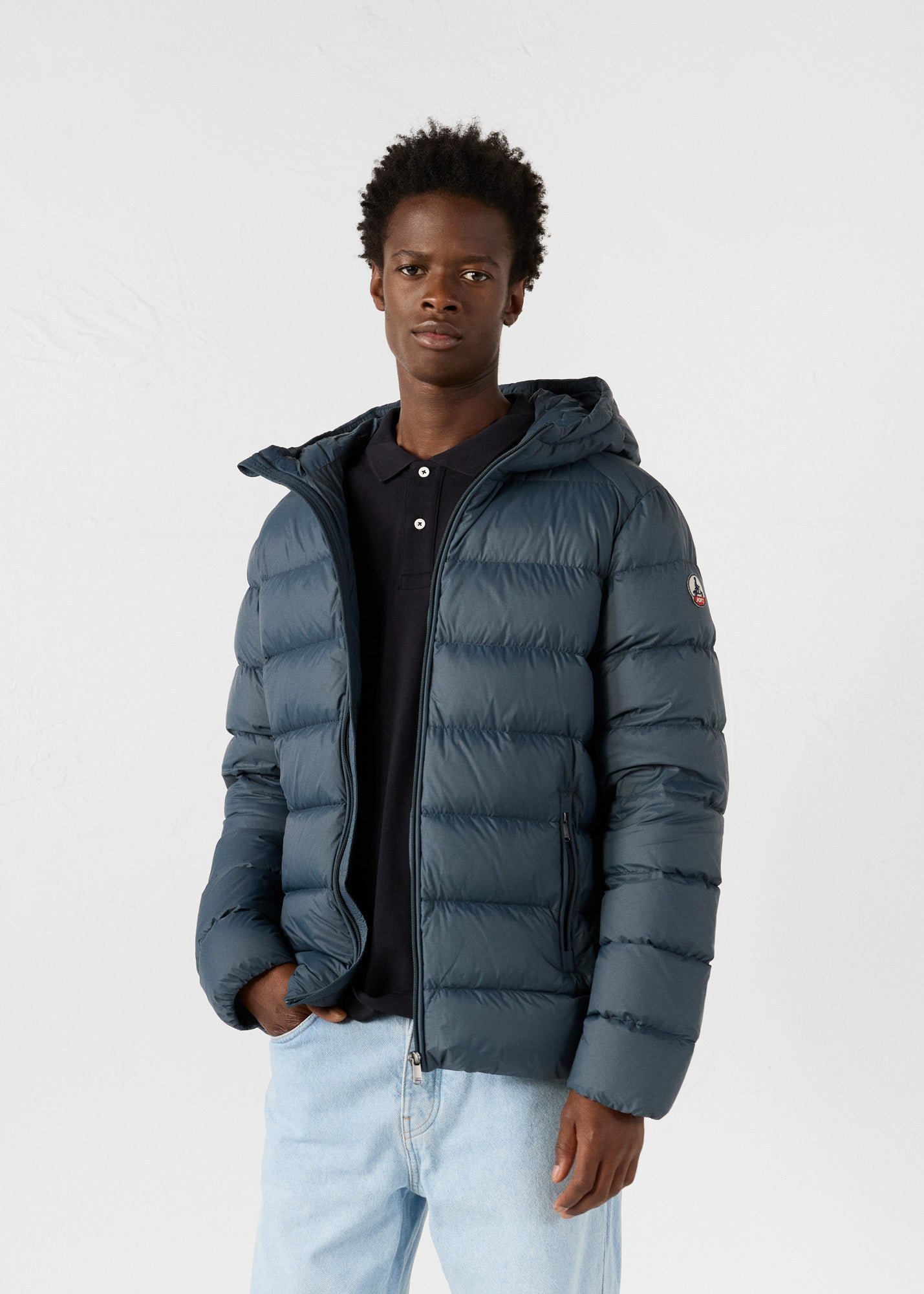 Blue Stone Johny Comfort Puffer Jacket JOTT Blue