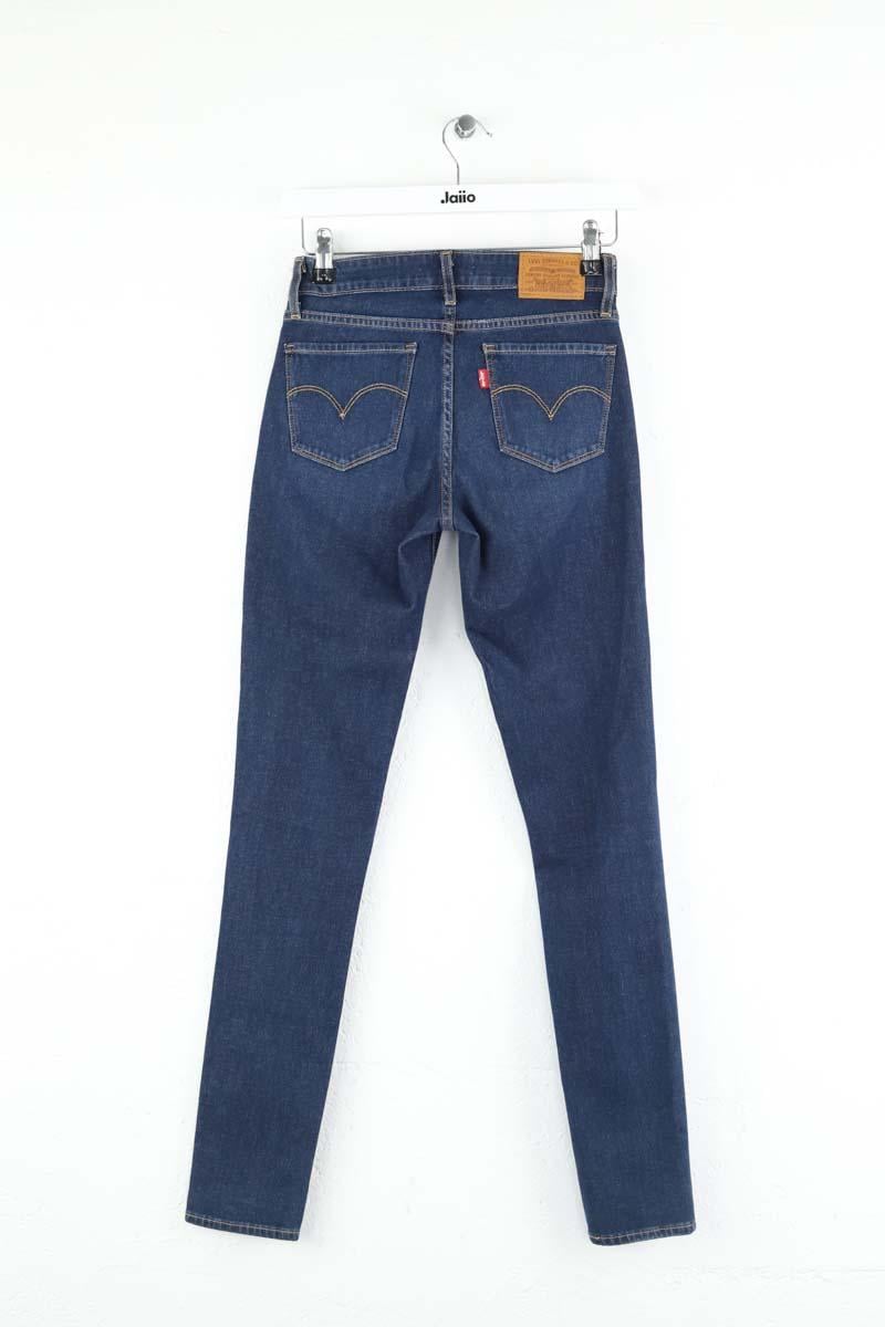 Slim-fit stretch cotton jeans with regular waist LEVI'S - Seconde main Blue