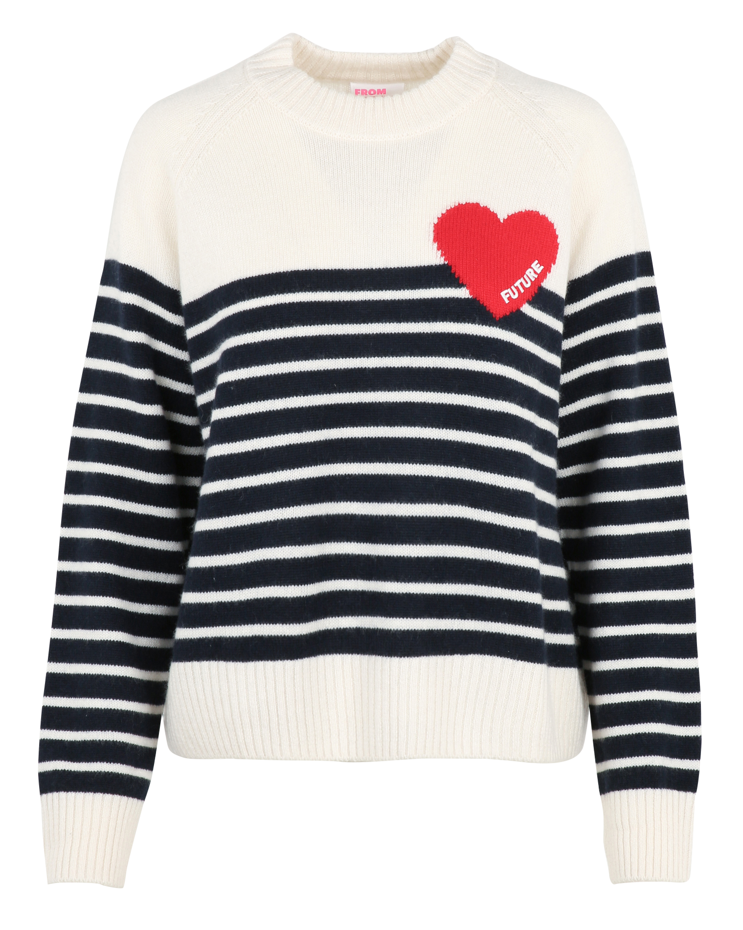 Belted cashmere sweater FROM FUTURE Beige