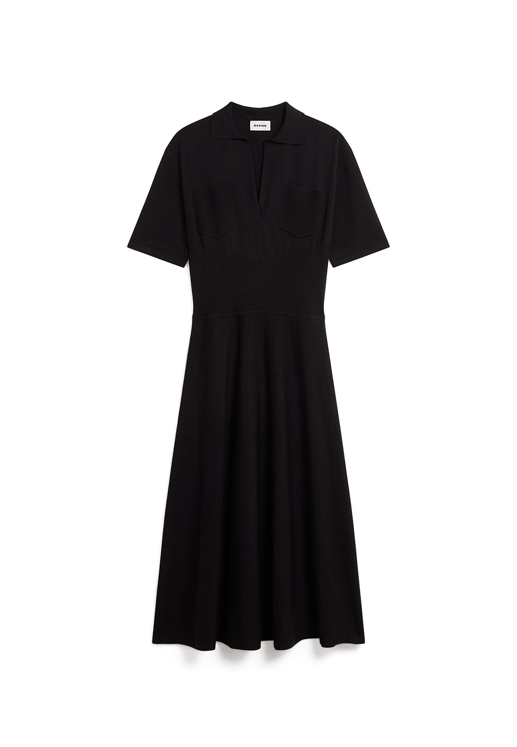 Long wool dress RODIER Black