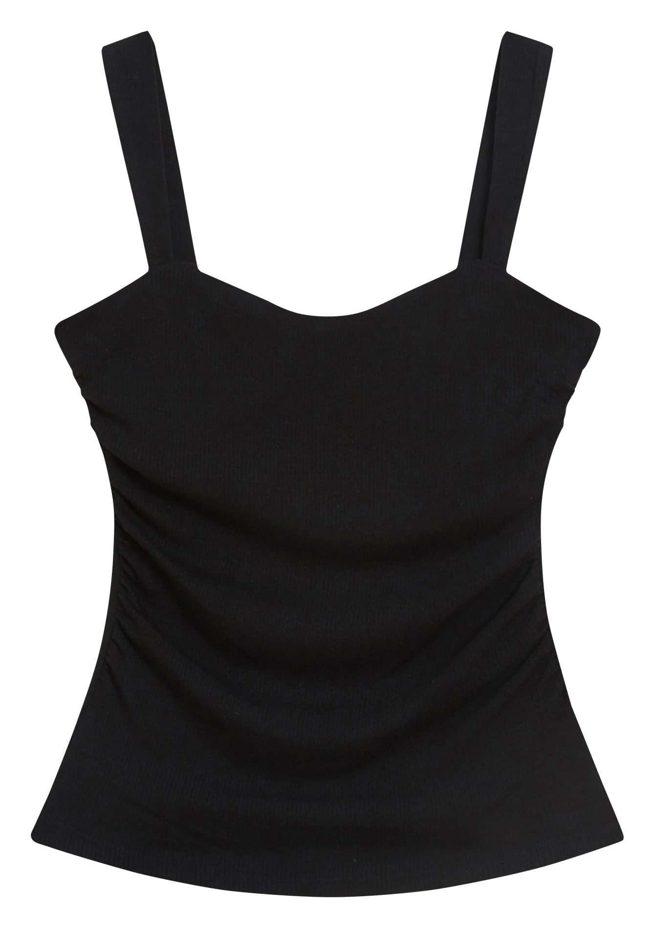 Herz-Ausschnitt Tanktop GRACE ET MILA Schwarz