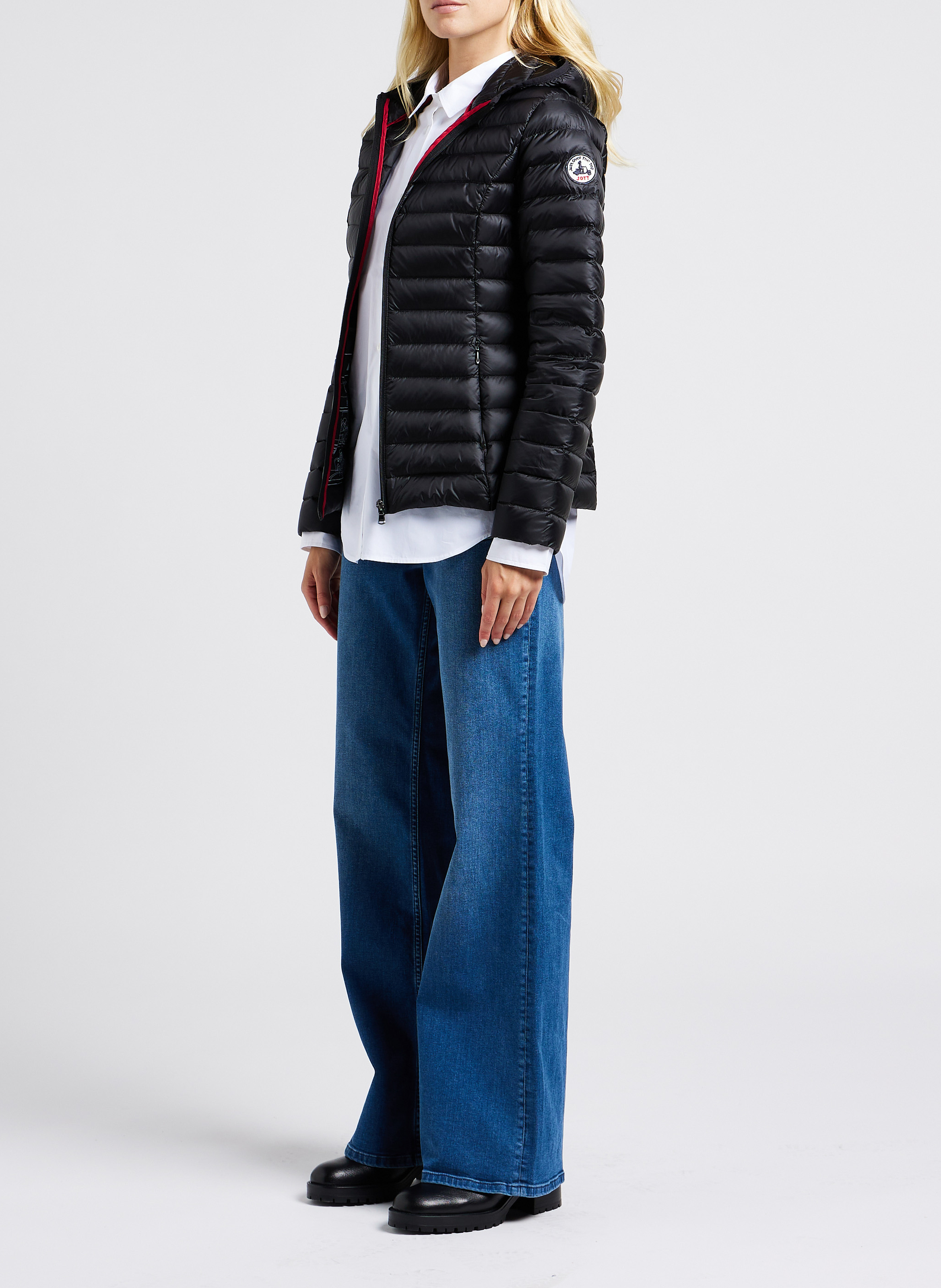 Chemise à col classique droite en coton ACQUAVERDE Blanc