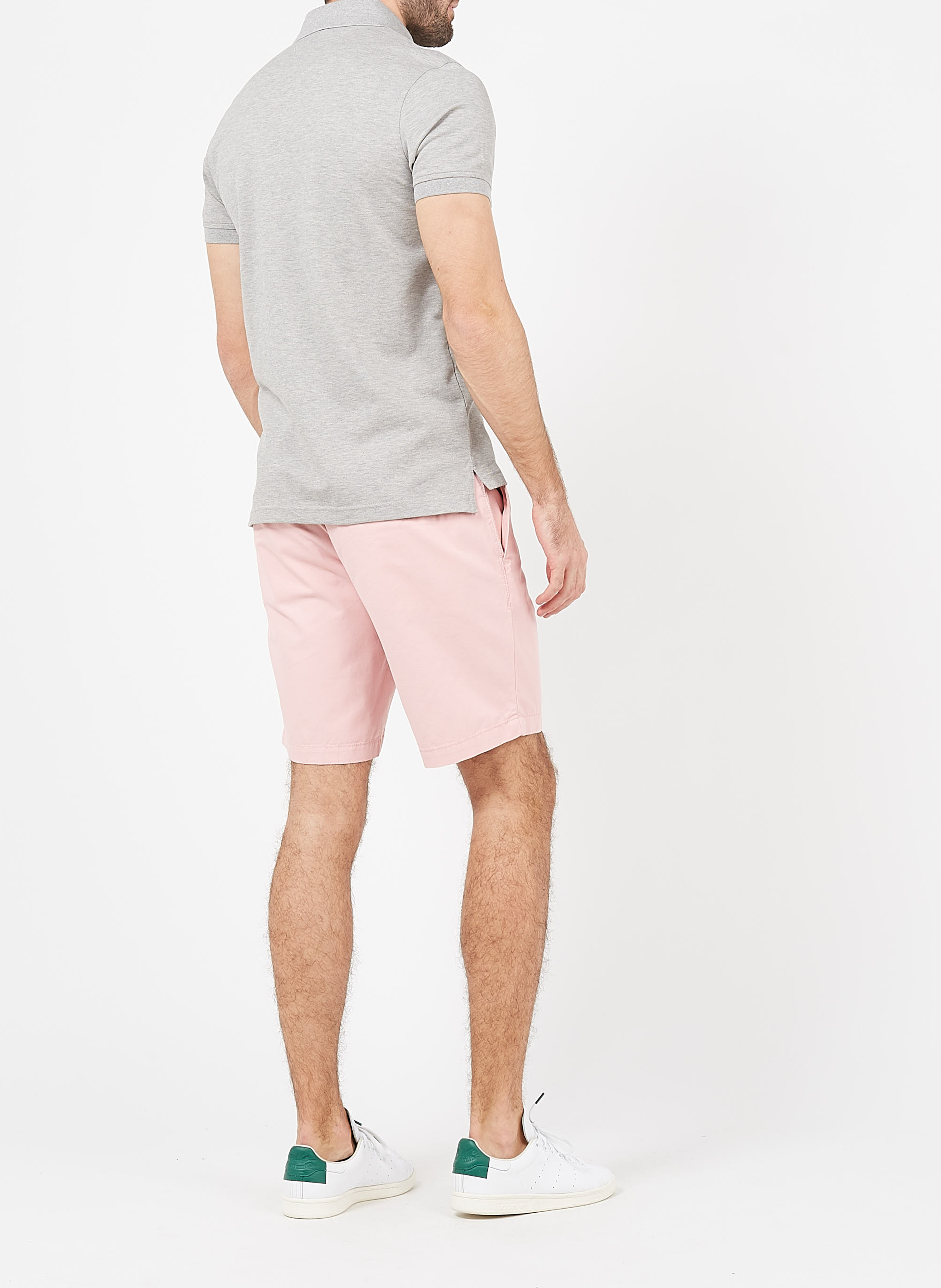 Polo slim-fit en coton bio TOMMY HILFIGER Gris