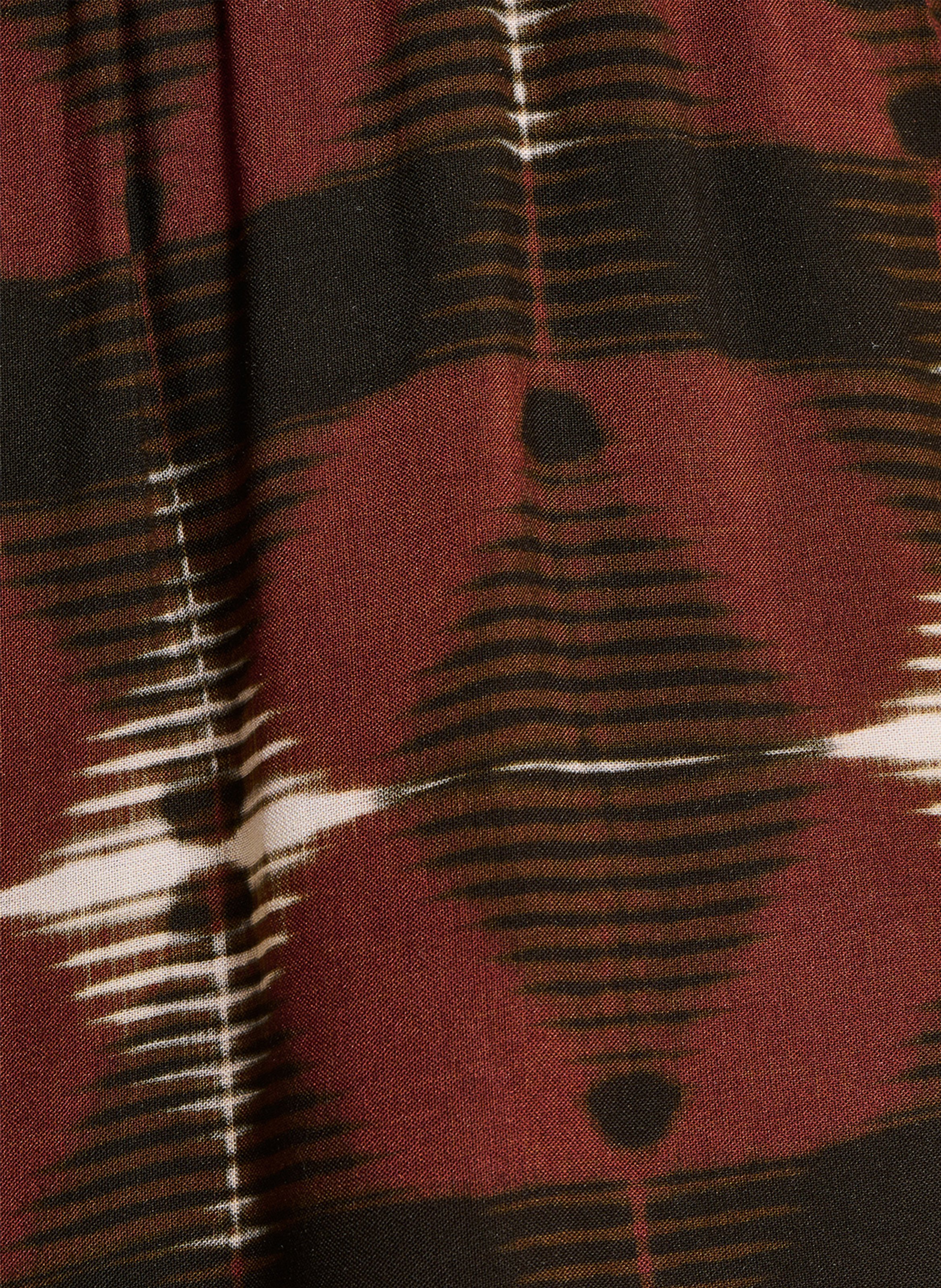 Coupe large imprimé LA FEE MARABOUTEE Marron