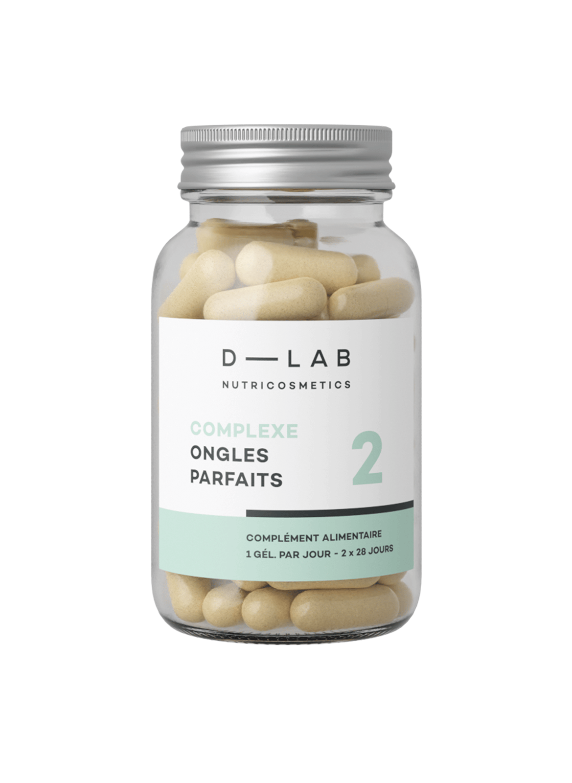 Voedingssupplement voor perfecte nagels D-LAB NUTRICOSMETICS No color