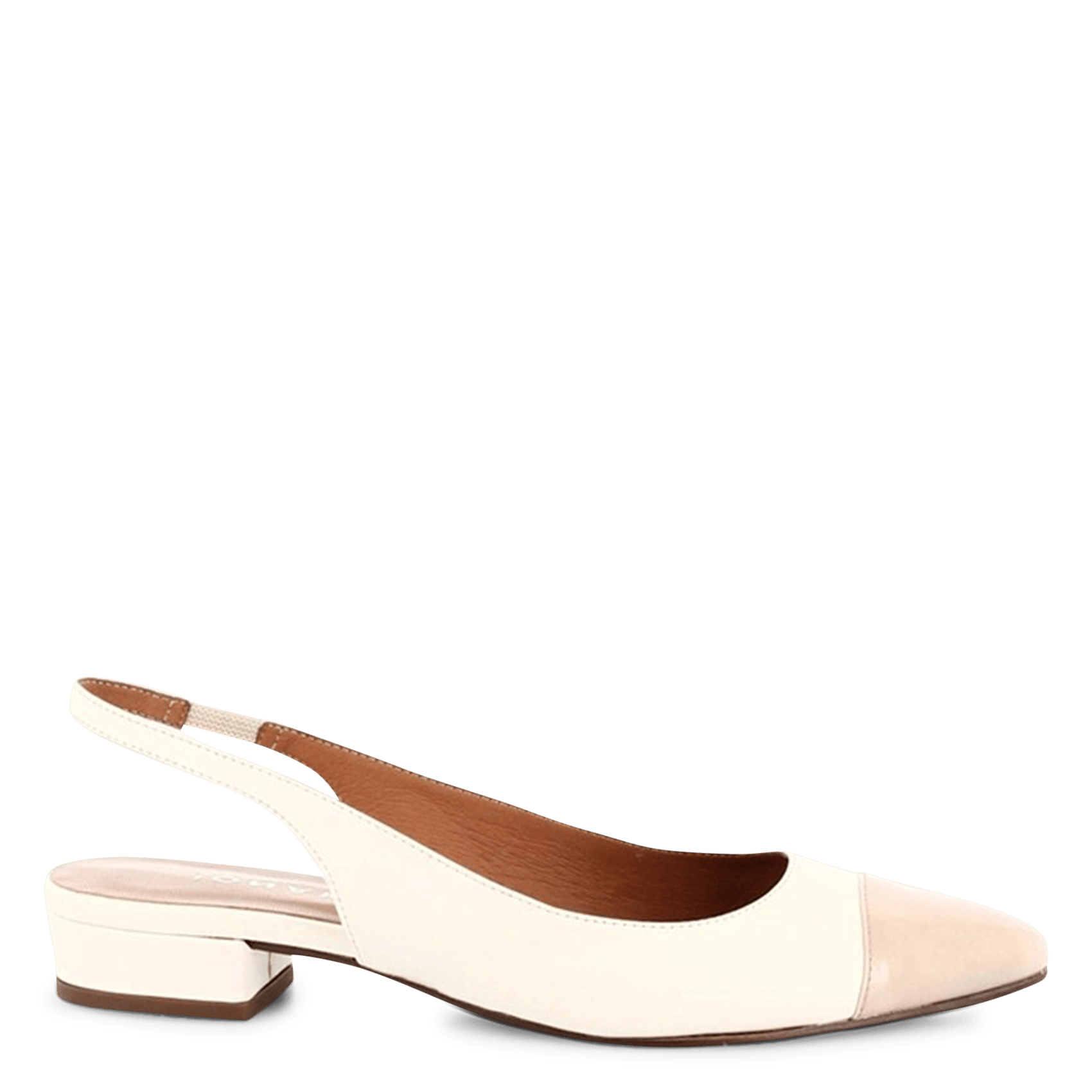Ballerines slingback en cuir JONAK Beige