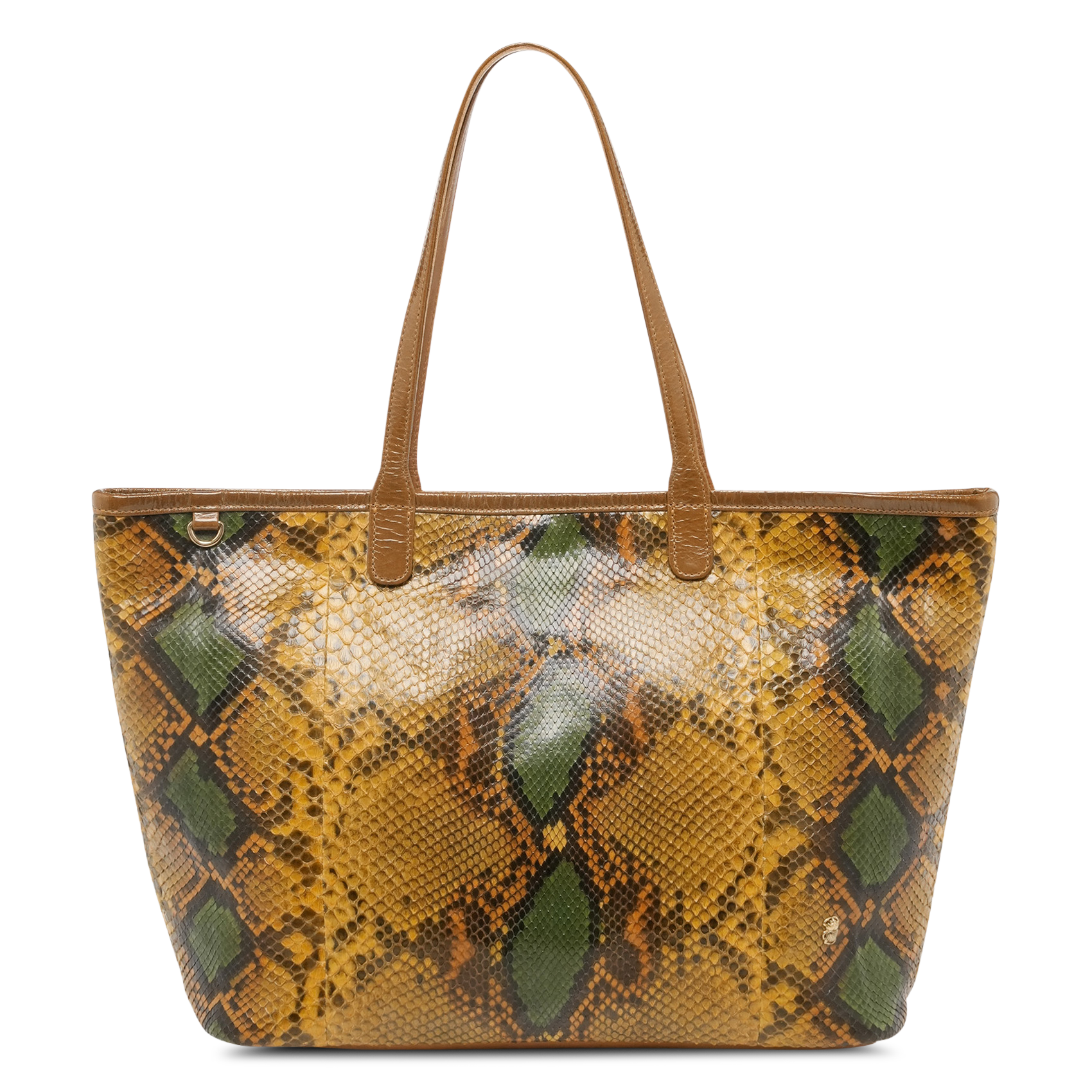 Shopper aus Pythonleder CLARIS VIROT Mehrfarbig