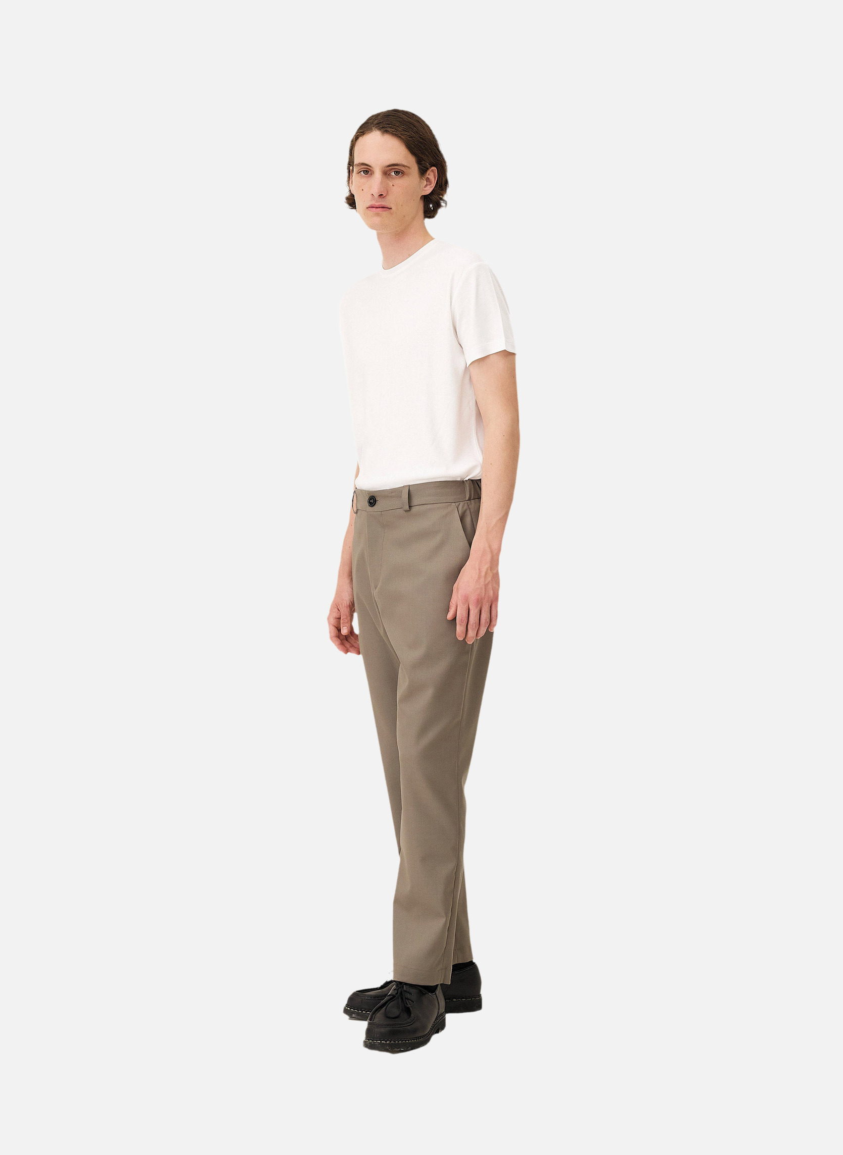 Detroit Stone tapered pants | Beige Noyoco Men