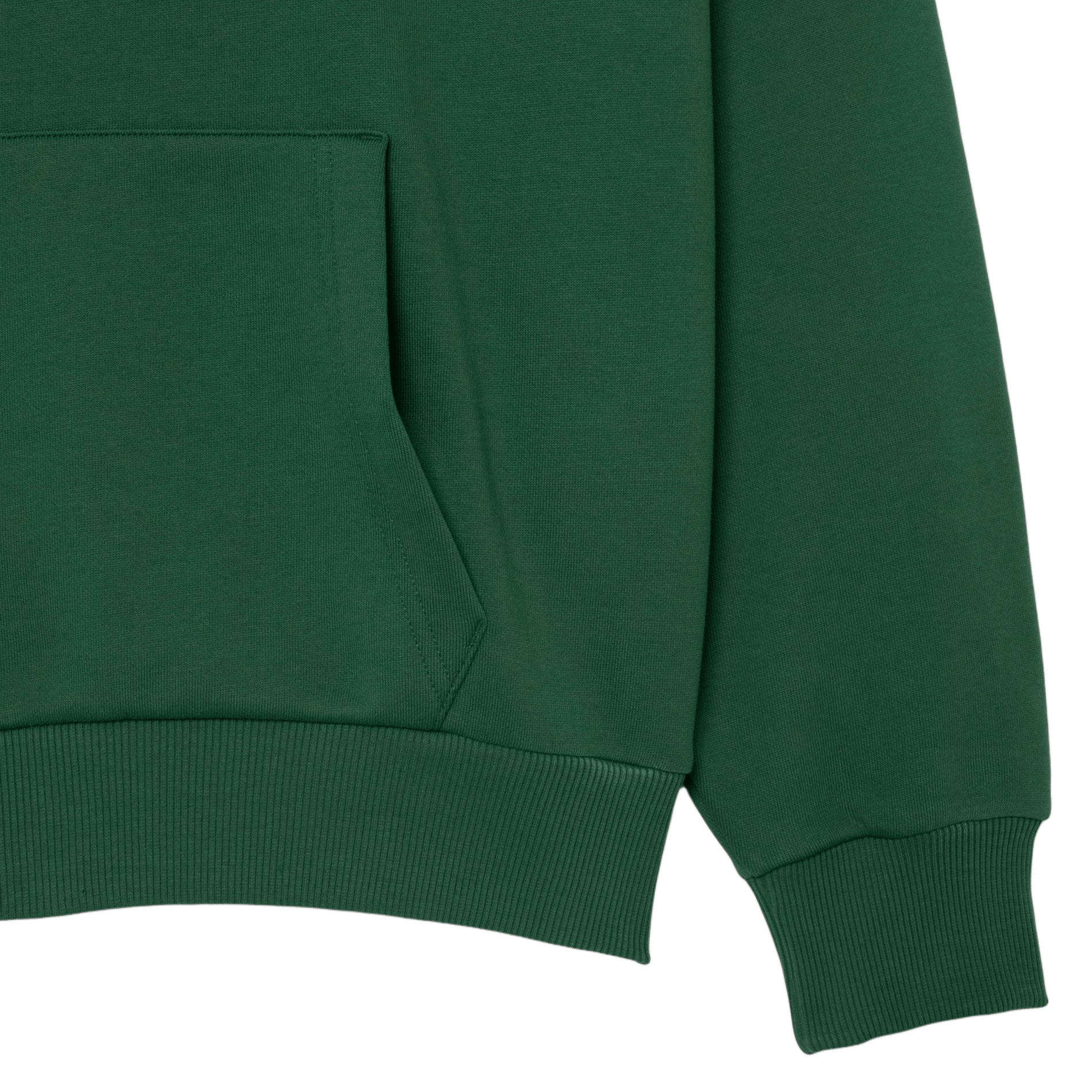 Cotton-blend hoodie LACOSTE Green