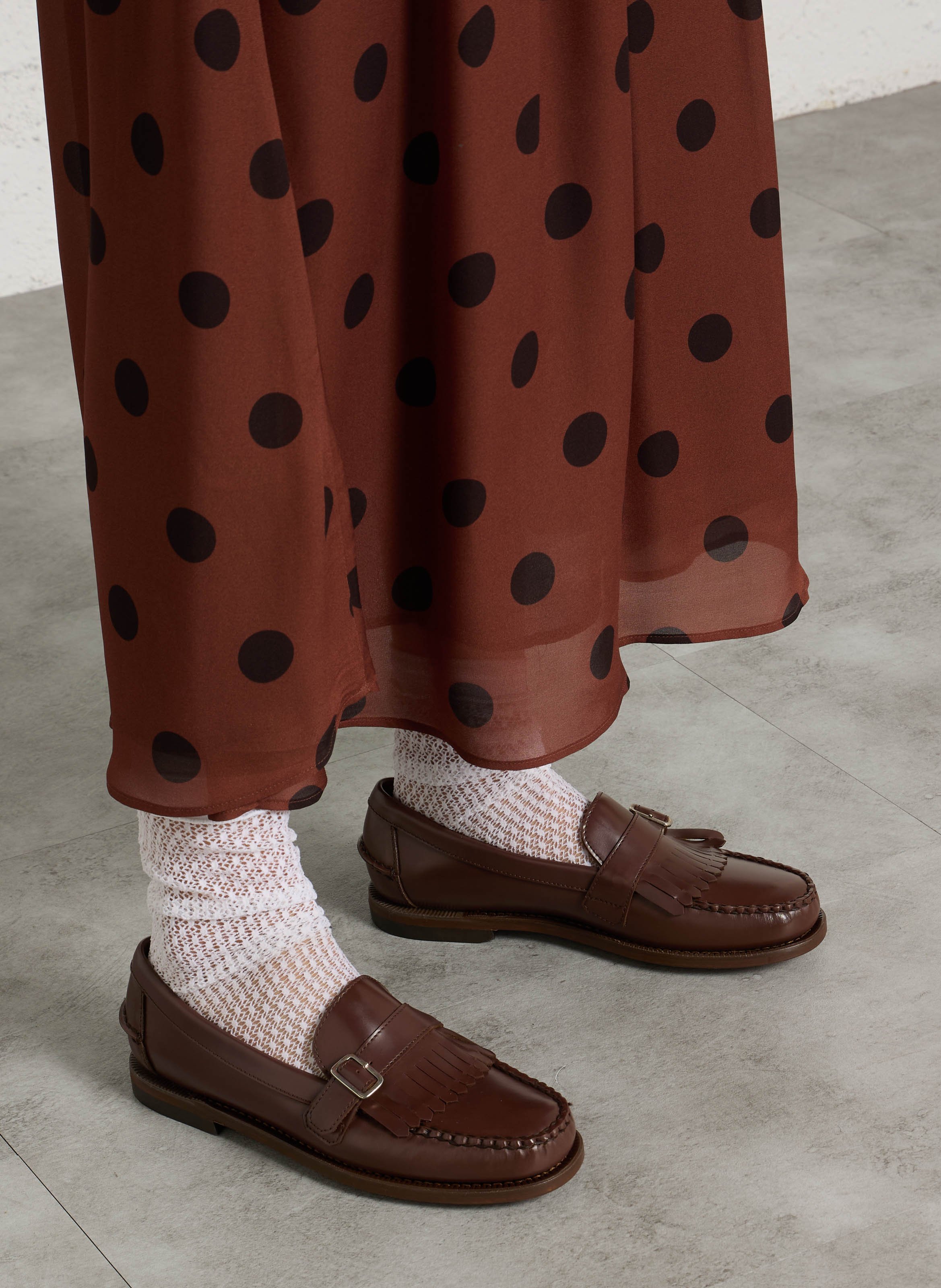 Ledermokassins SEBAGO Braun