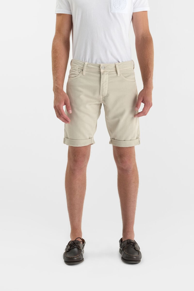 Zipped Bermuda shorts LE TEMPS DES CERISES Beige