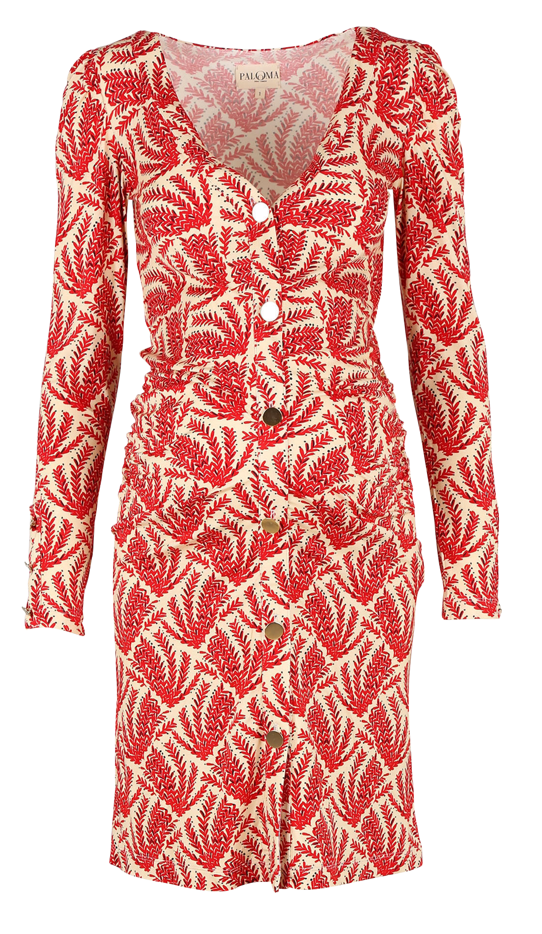 Robe de grossesse midi imprimé PALOMA COLLECTION Multicolore