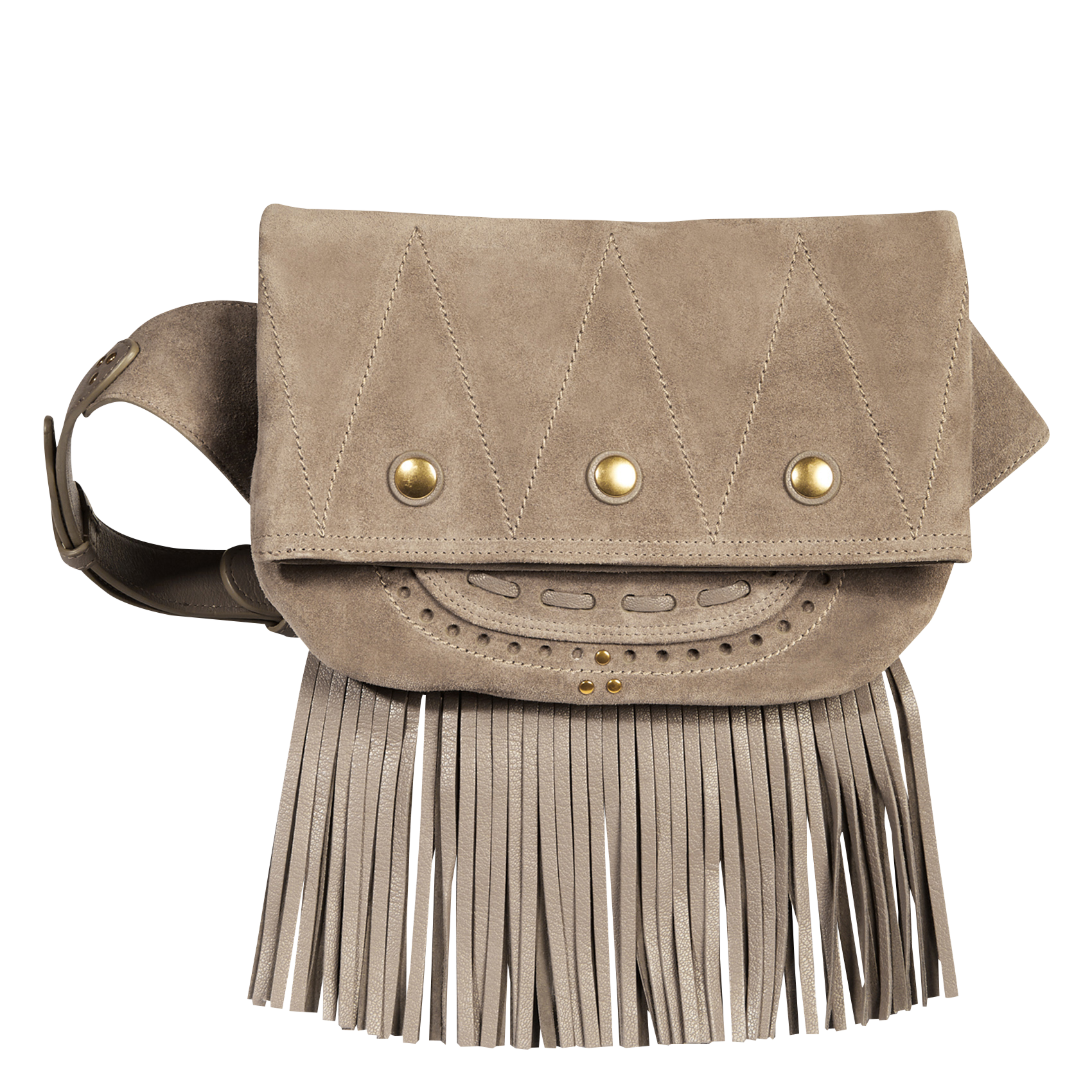 Sac ceinture en cuir BeigeJEROME DREYFUSS