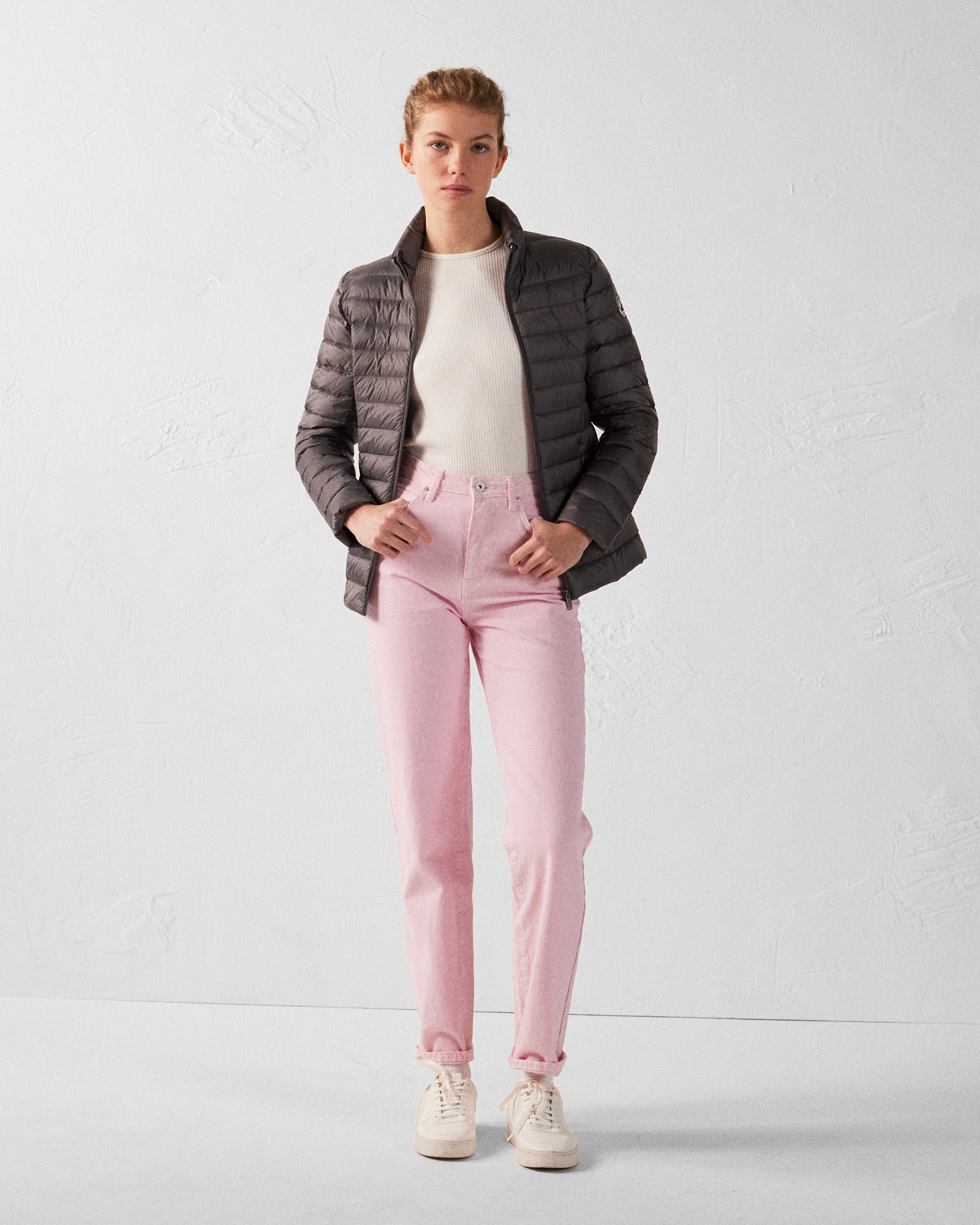 Lightweight down jacket JOTT Grey